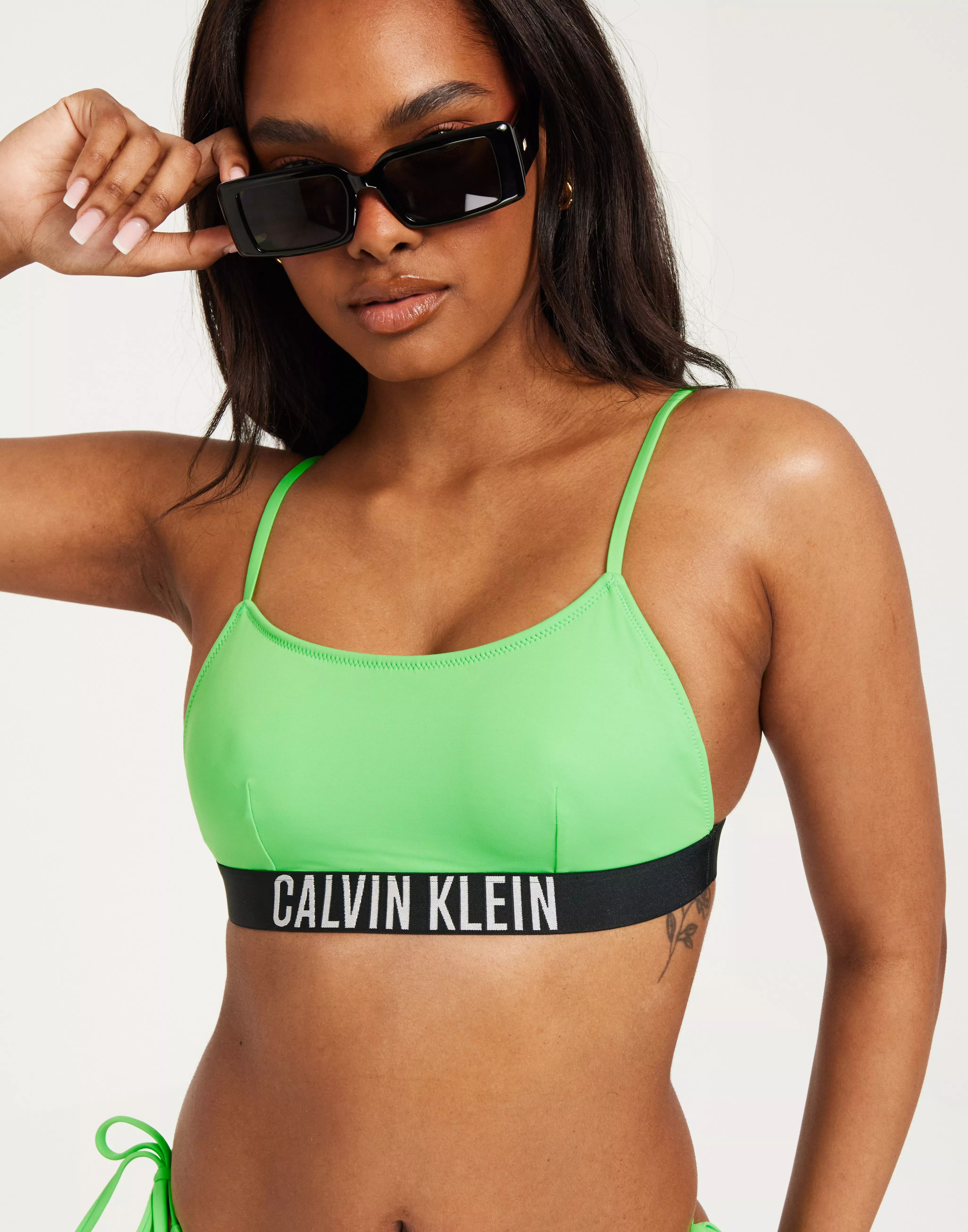 Calvin klein forest green bikini online