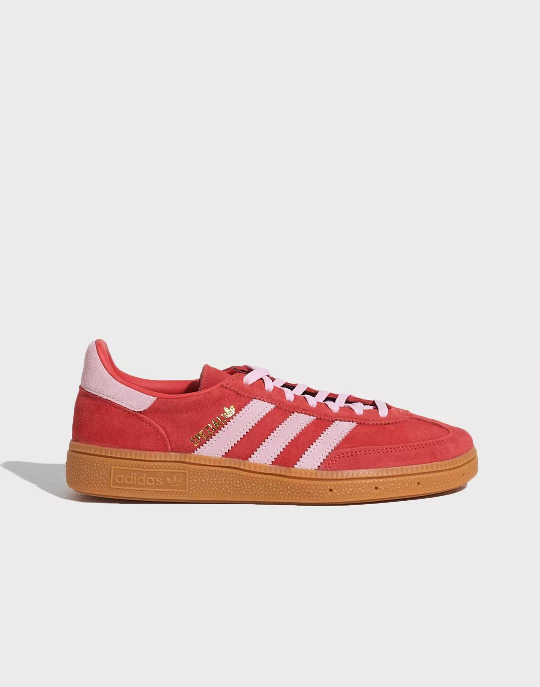 Adidas spezial red and white hot sale