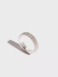 Iconic Triple Pave Ring