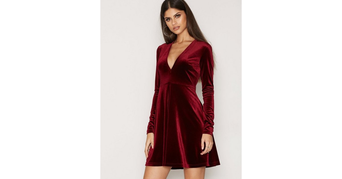 American apparel velvet skater cheap dress