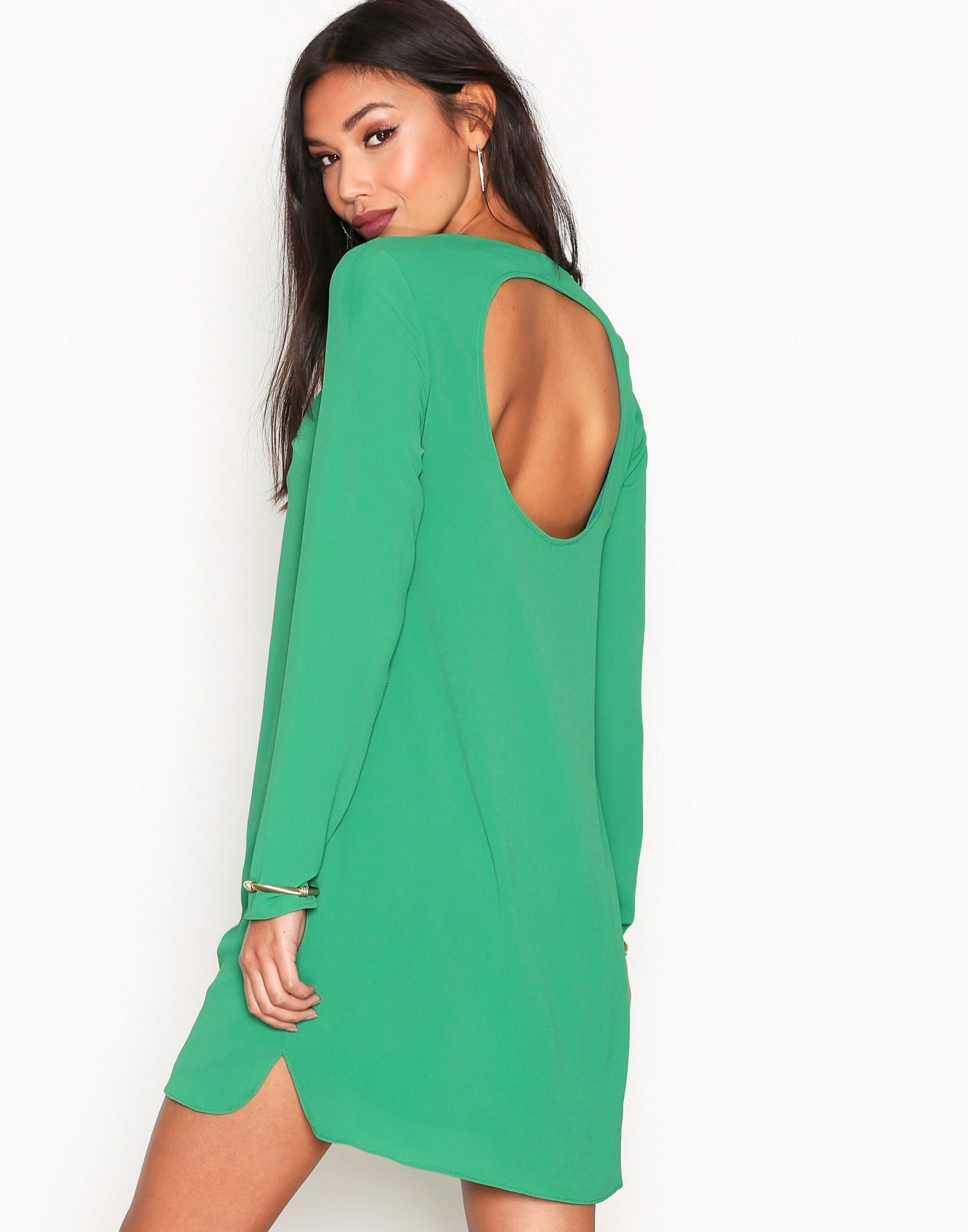 Long Sleeve Shift Dress