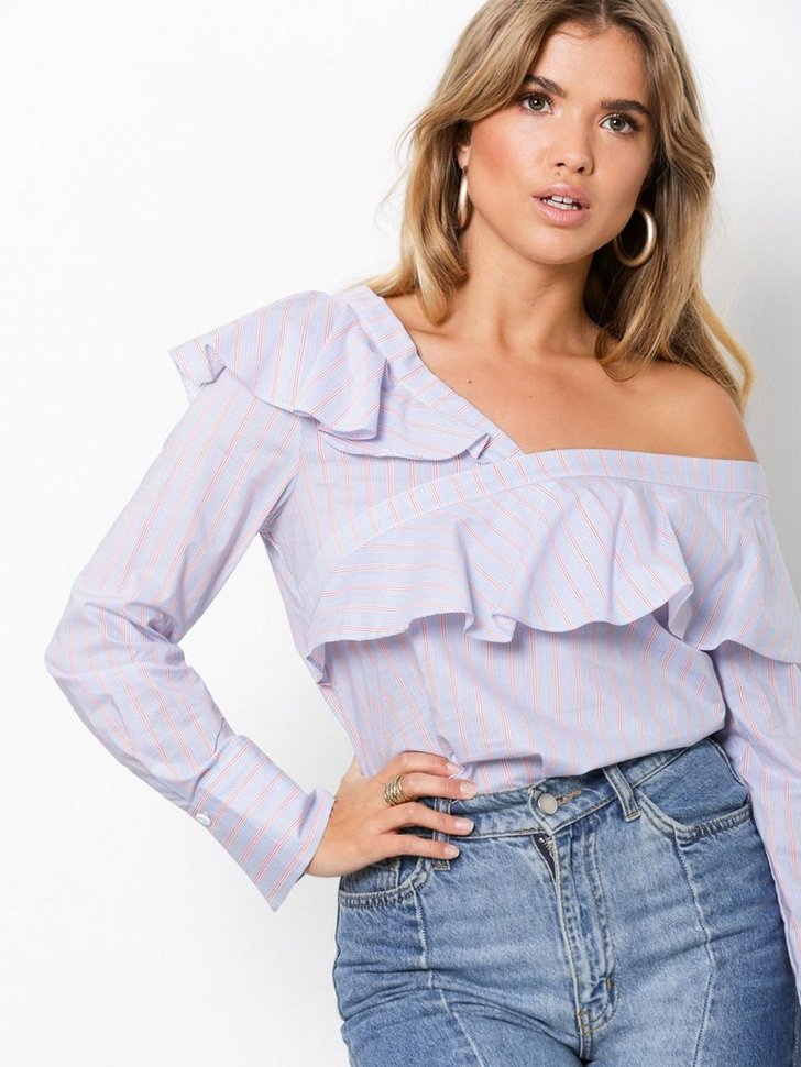 Festbluse Feminine Frill Shirt festtop