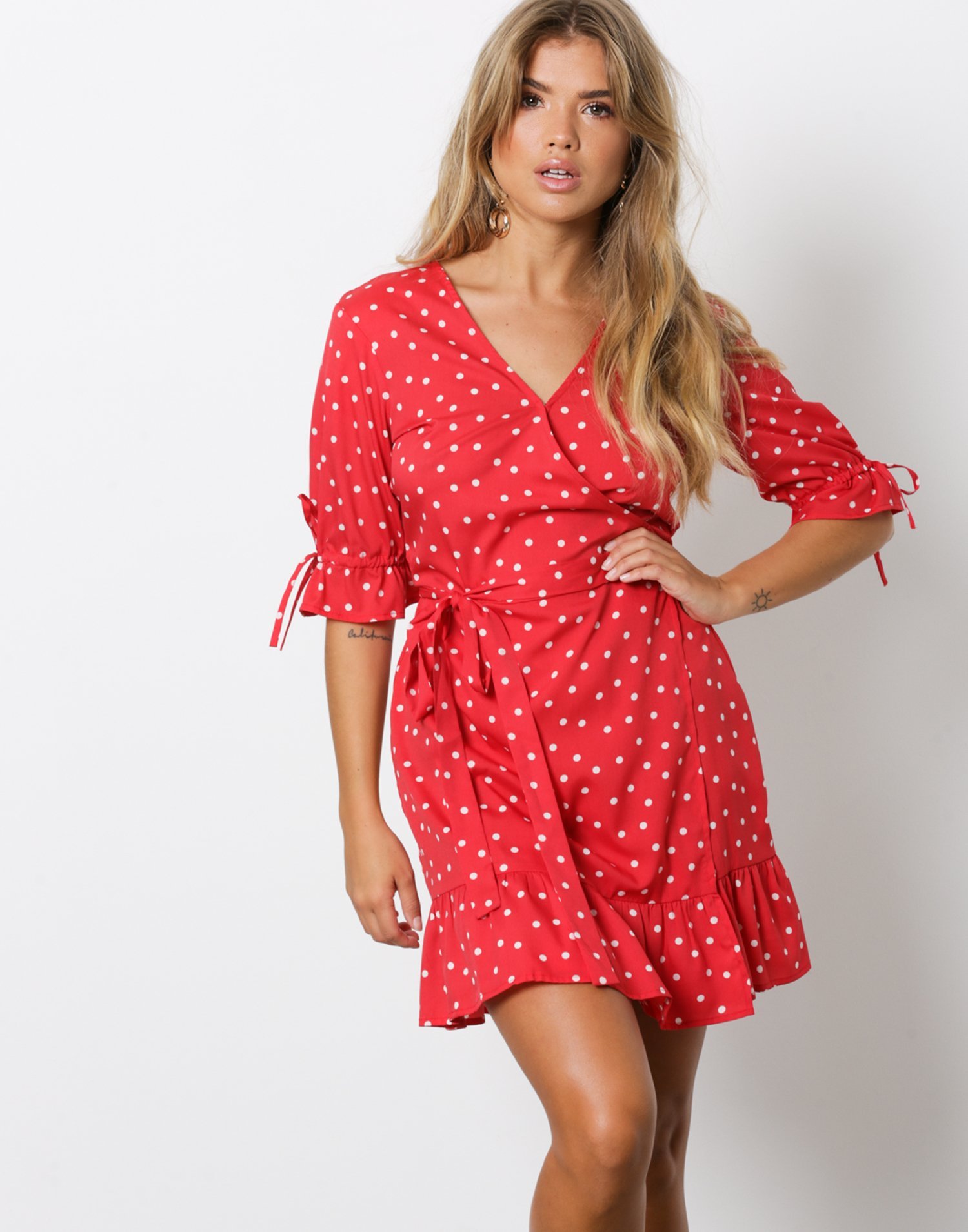 Flirty Wrap Dress