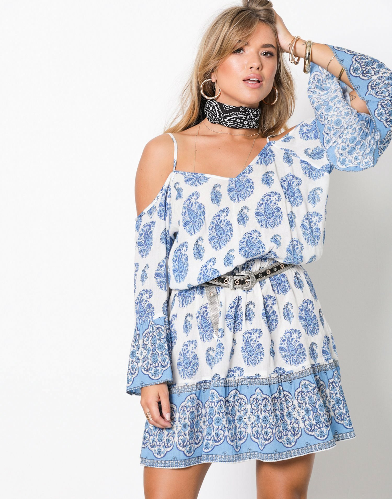 Boho Shoulder Dress