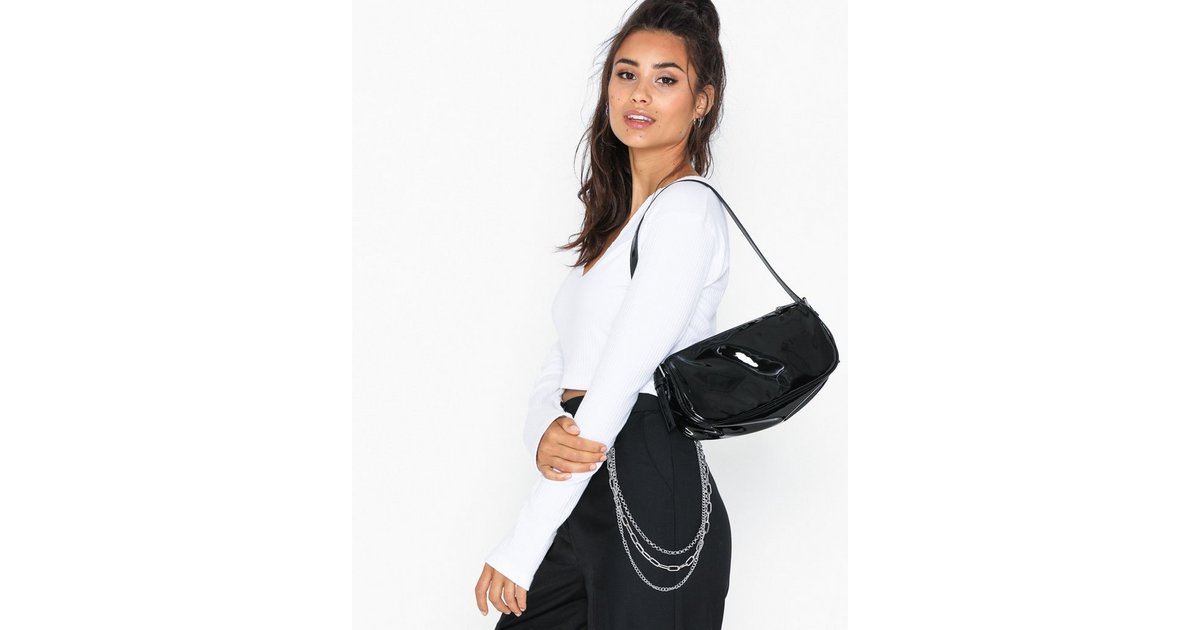 Buy Nelly Bring It Back Bag Black patent Nelly