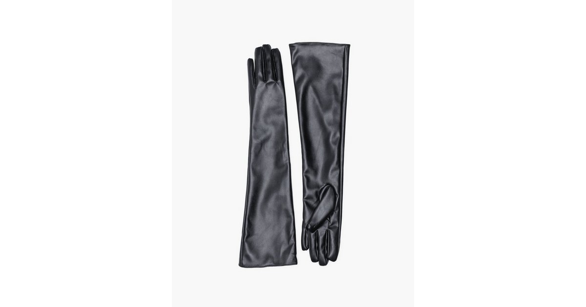 Buy Nelly Looking Sharp Long Gloves Black