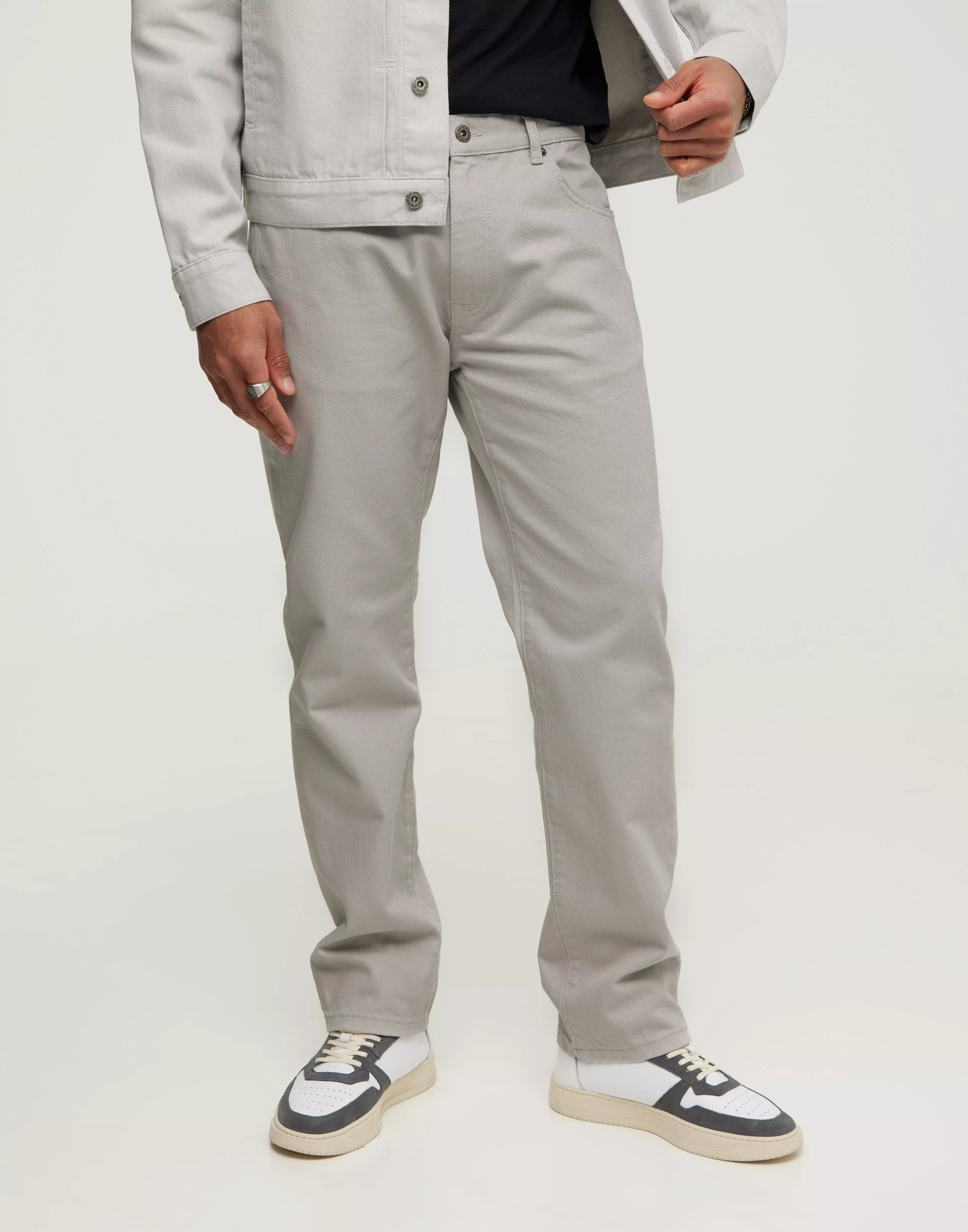 Doc Twill Pants - Off White – Woodbird EU