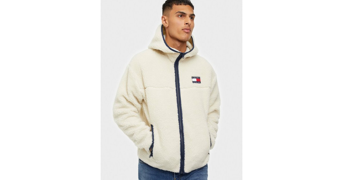 Tommy jeans best sale sherpa hoodie