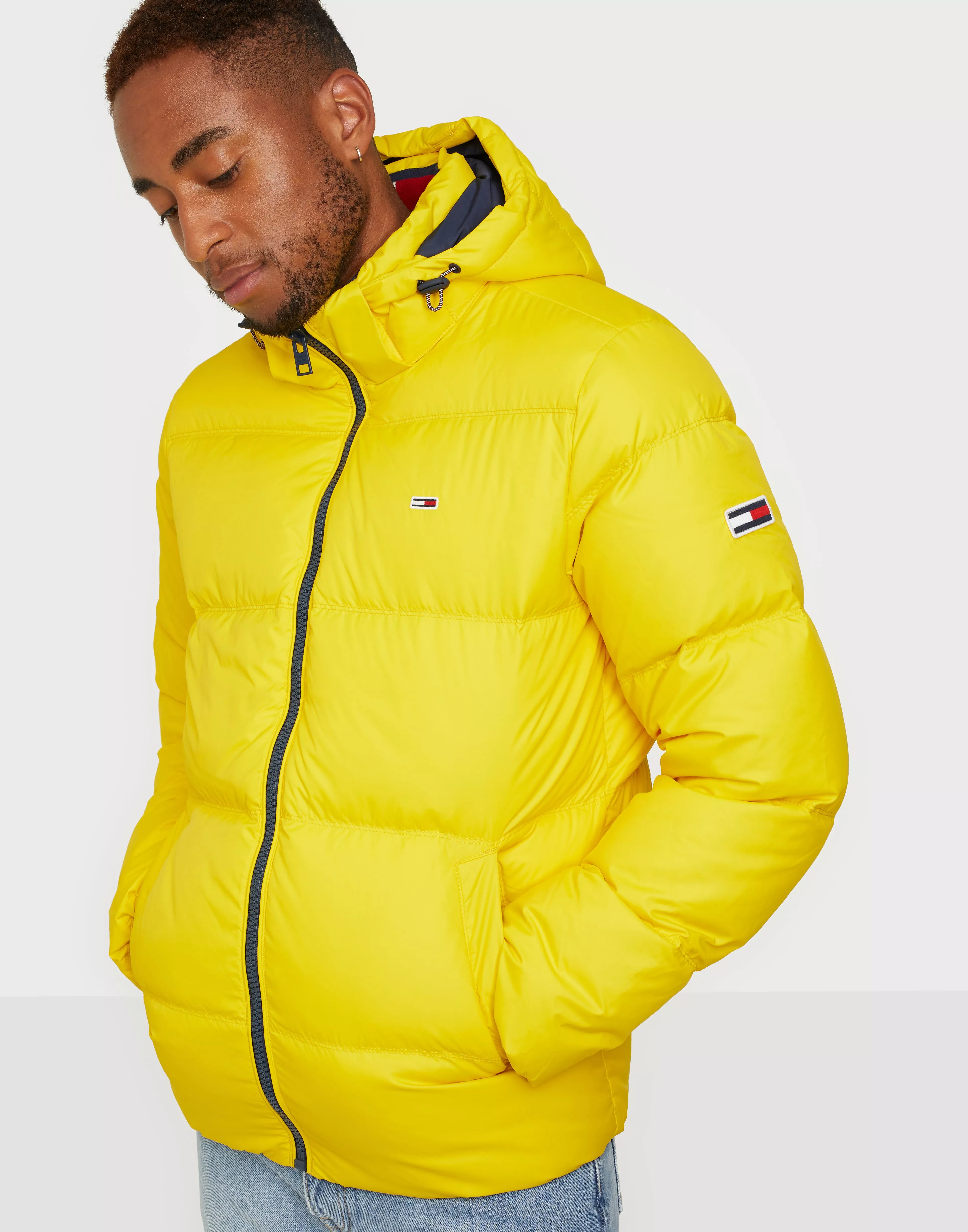 Tommy hot sale jacket yellow