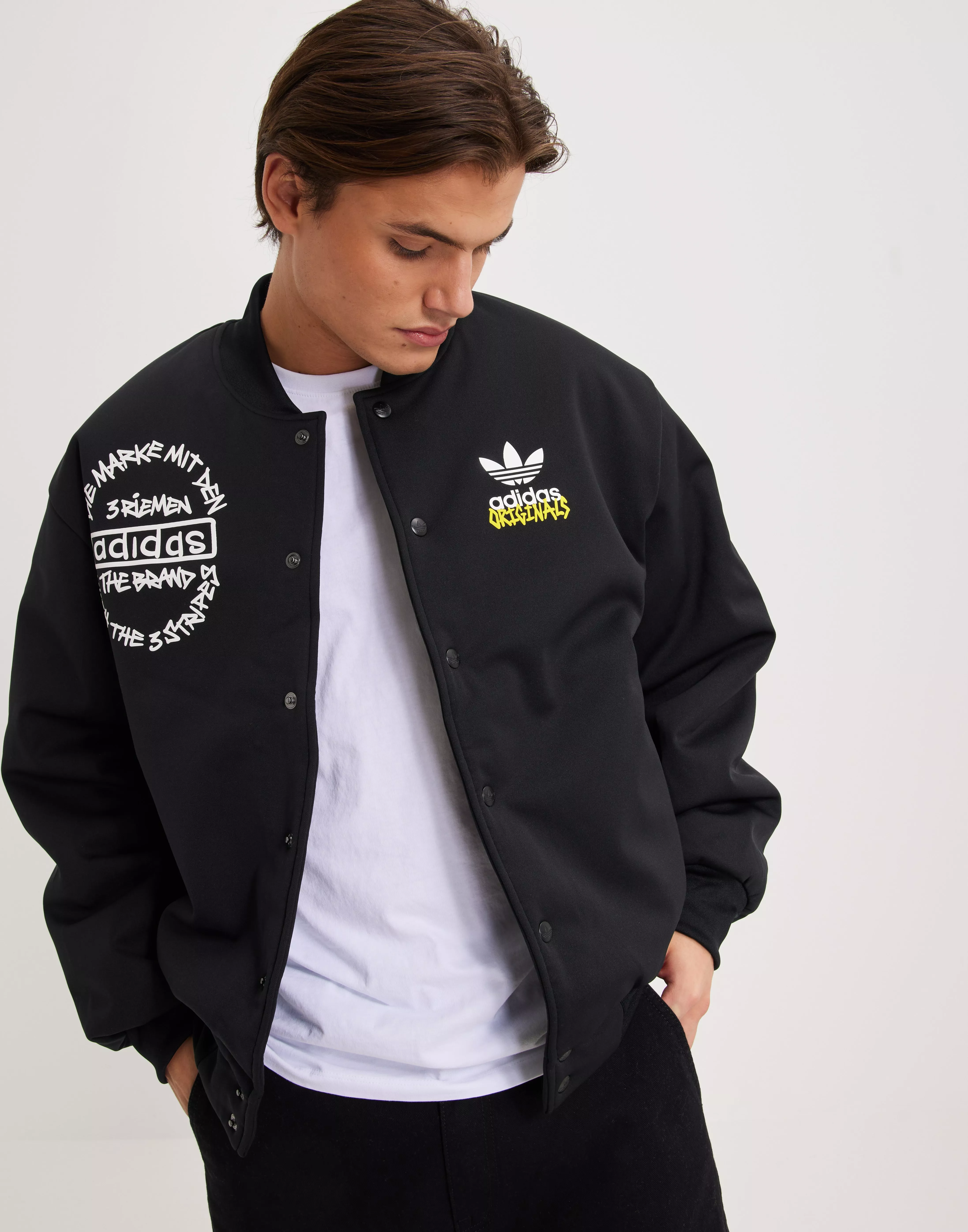 Buy Adidas Originals UNITE VARSITY J - Black | NLYMAN