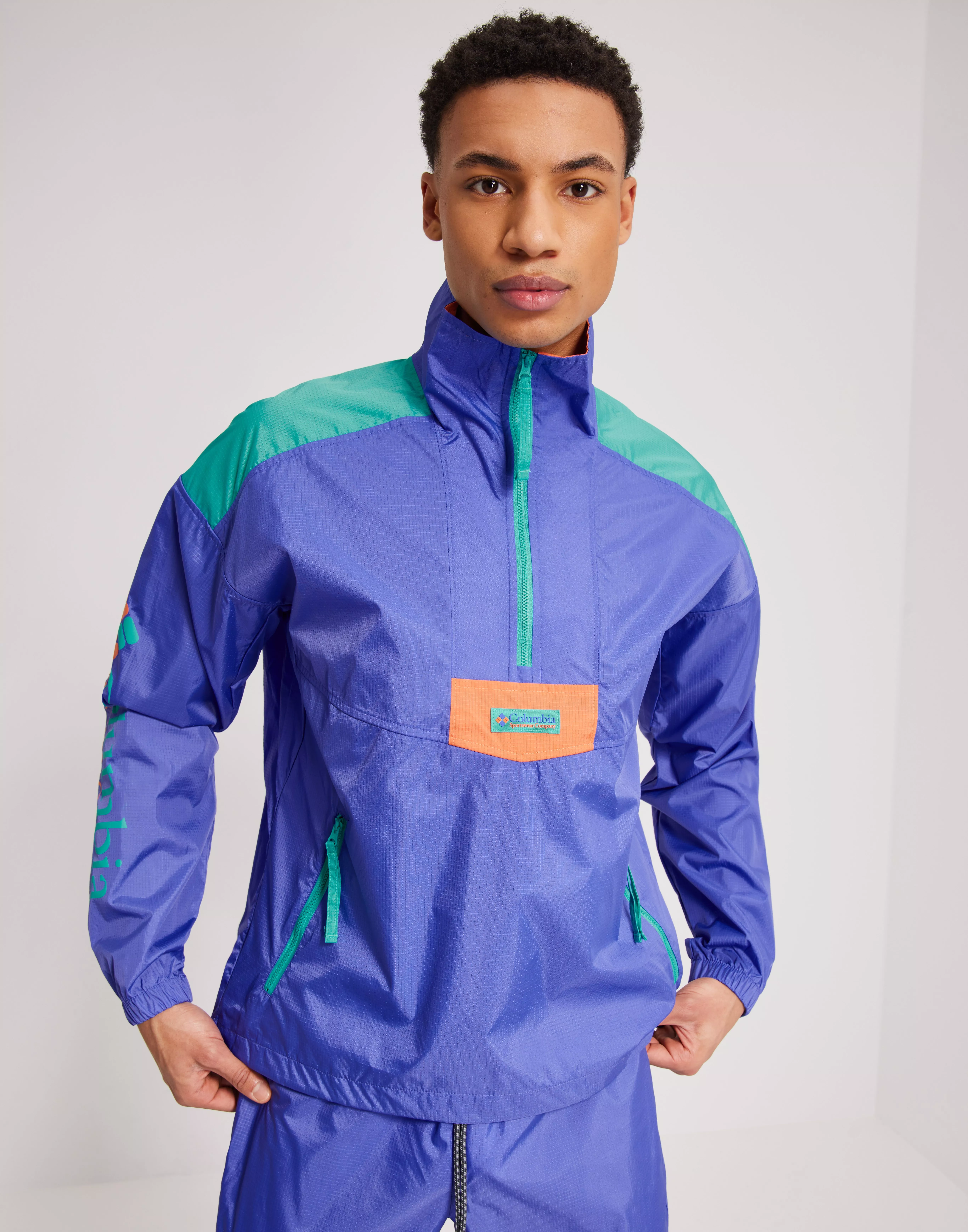 Columbia best sale purple windbreaker