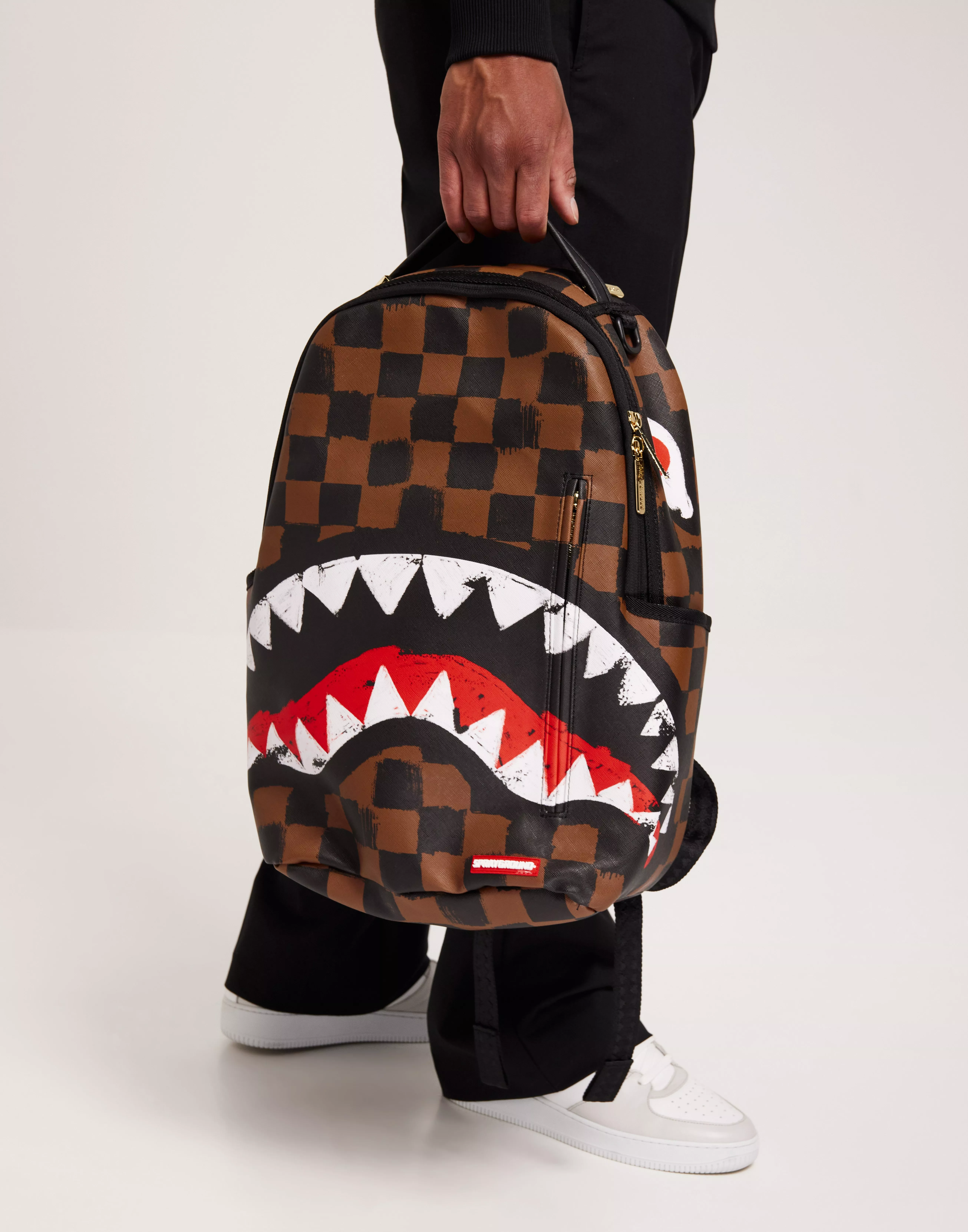 Sprayground Sharks in Paris Painted DLXVF Backpack