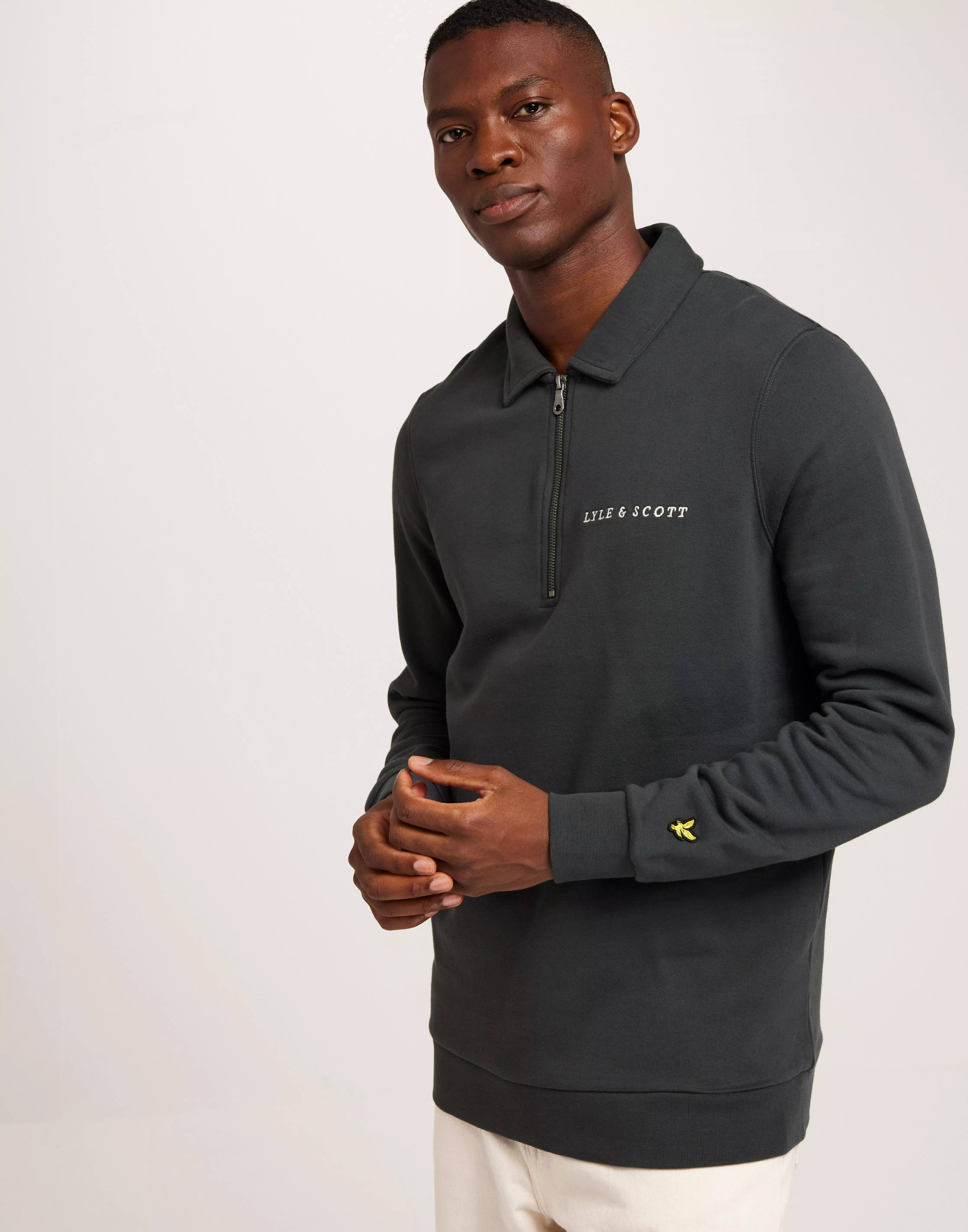 Lyle and scott sale quarter zip