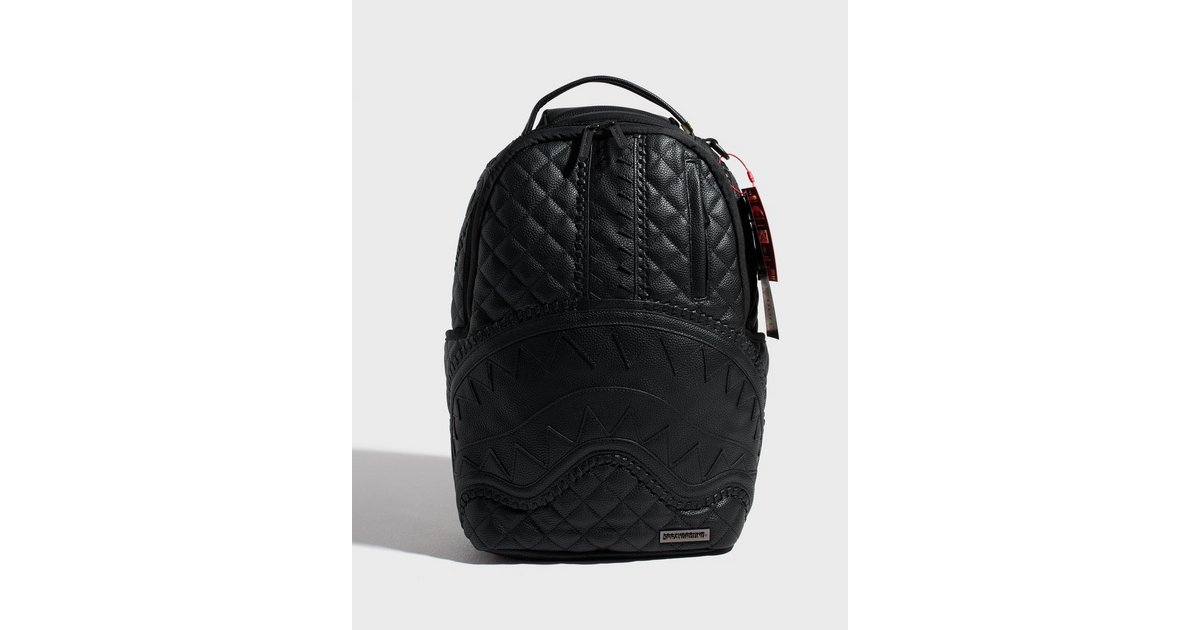 black sprayground backpack