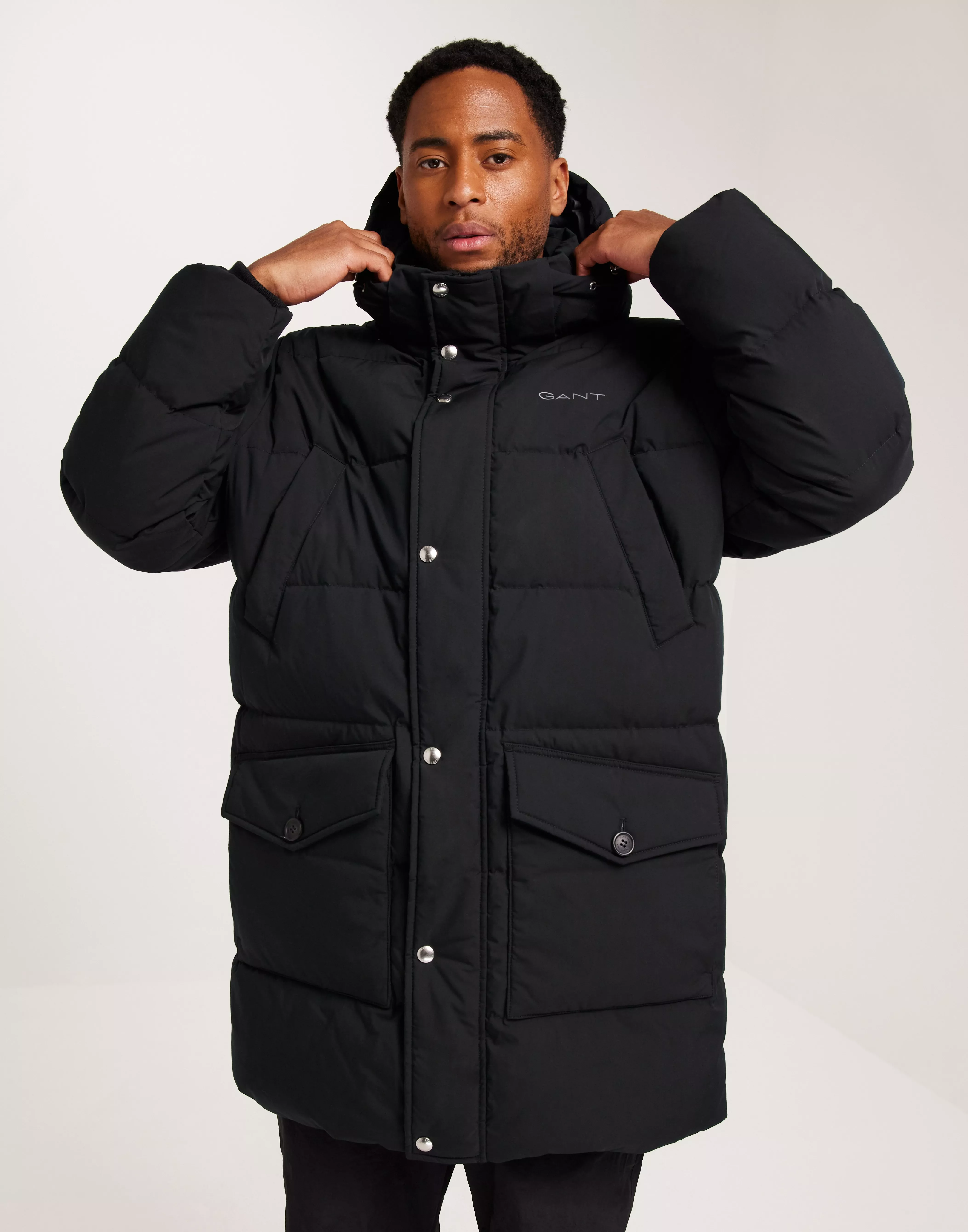 Gant black outlet jacket