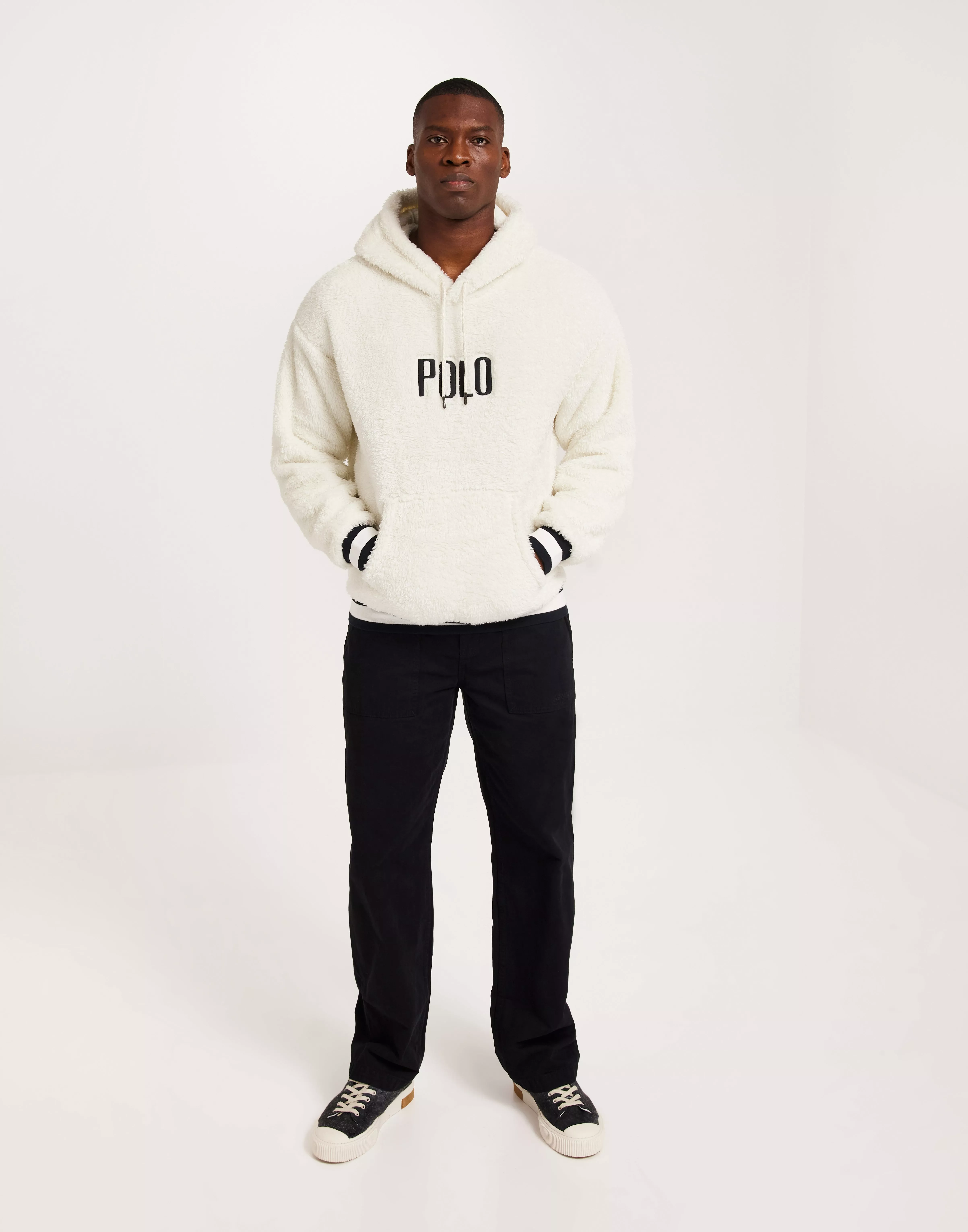 Polo fleece cheap hoodie and pants