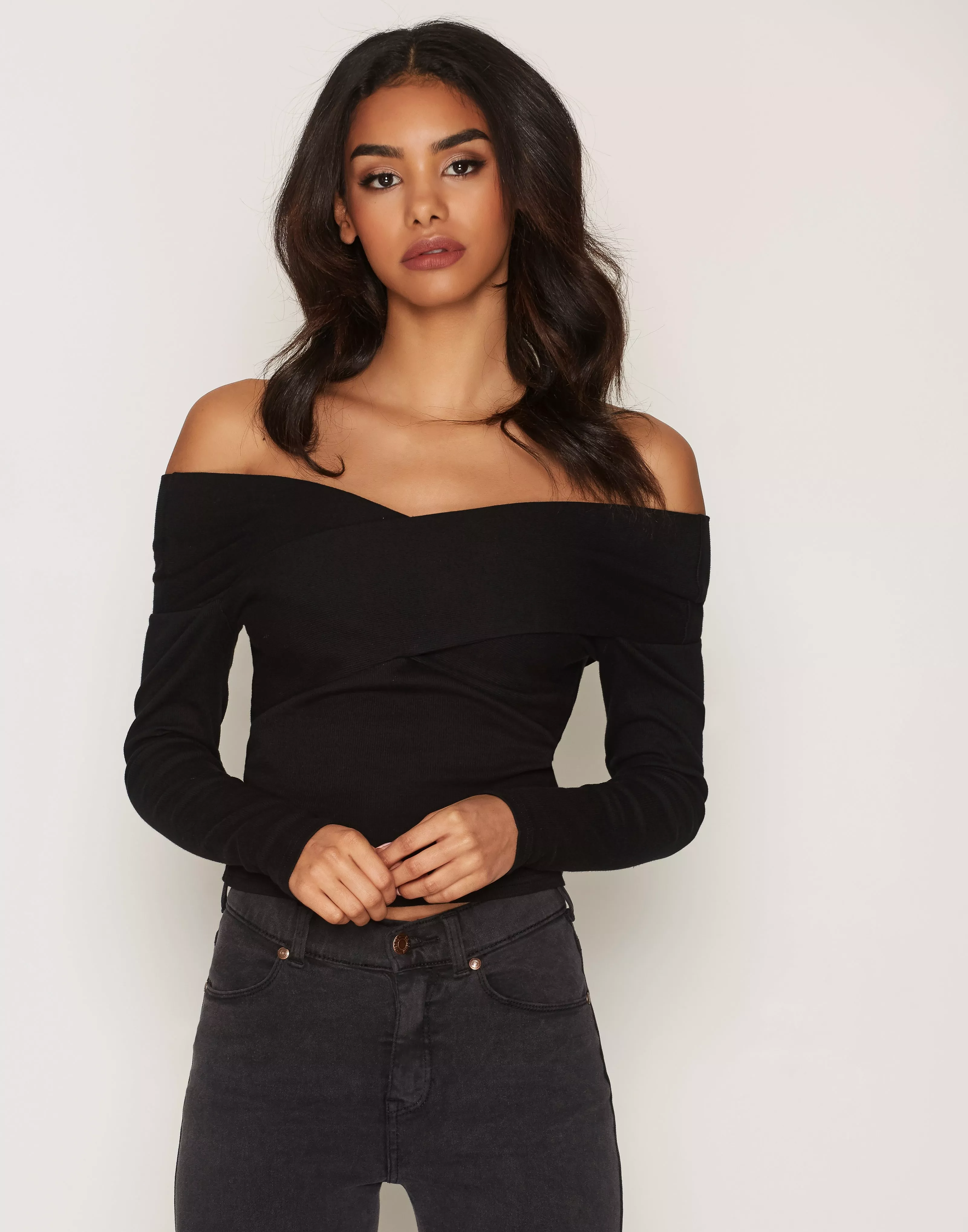 Miss selfridge off the shoulder top new arrivals