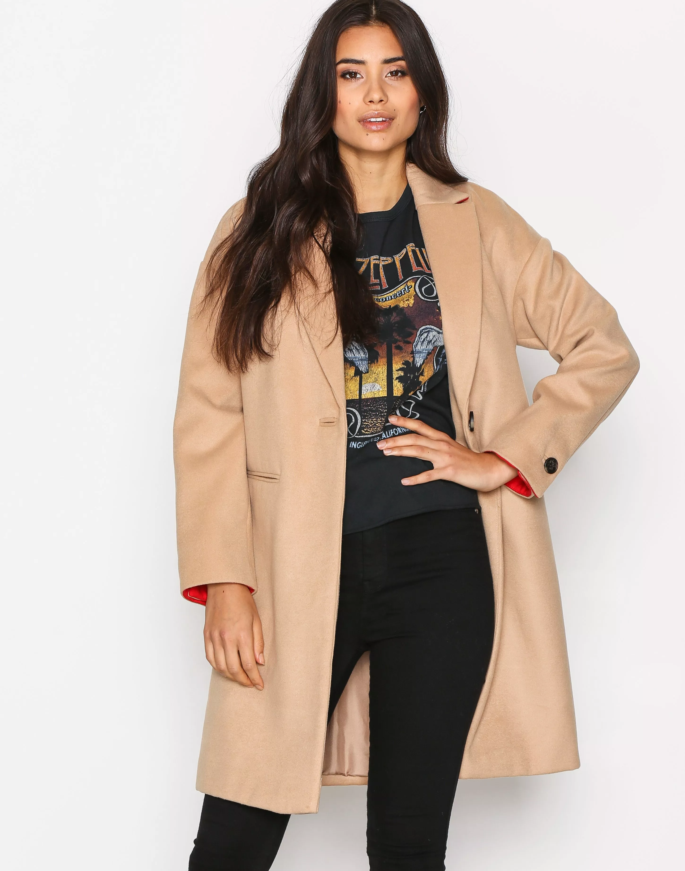 Topshop on sale relaxed coat