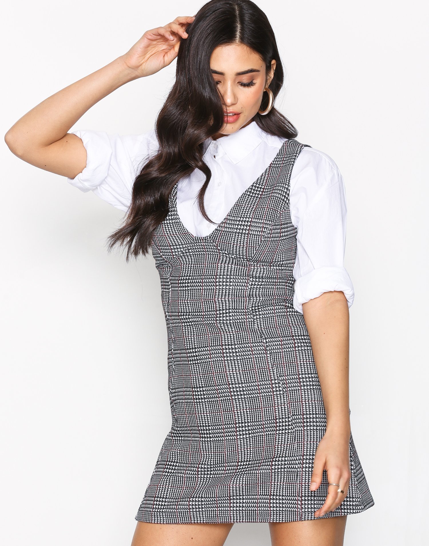 A-Line Pinafore Dress