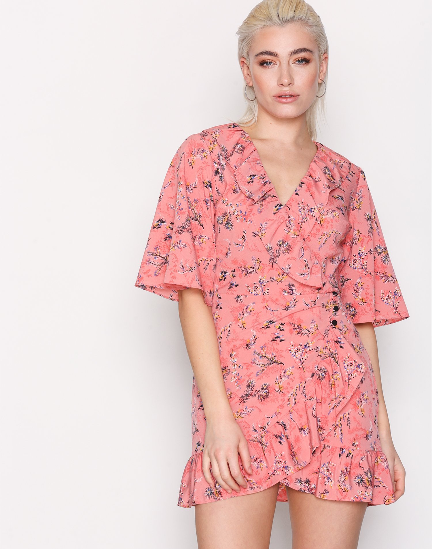 Off Duty Ruffle Tea Dress