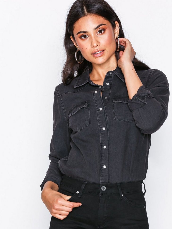 Nelly.com SE - Fitted Denim Western Shirt 398.00
