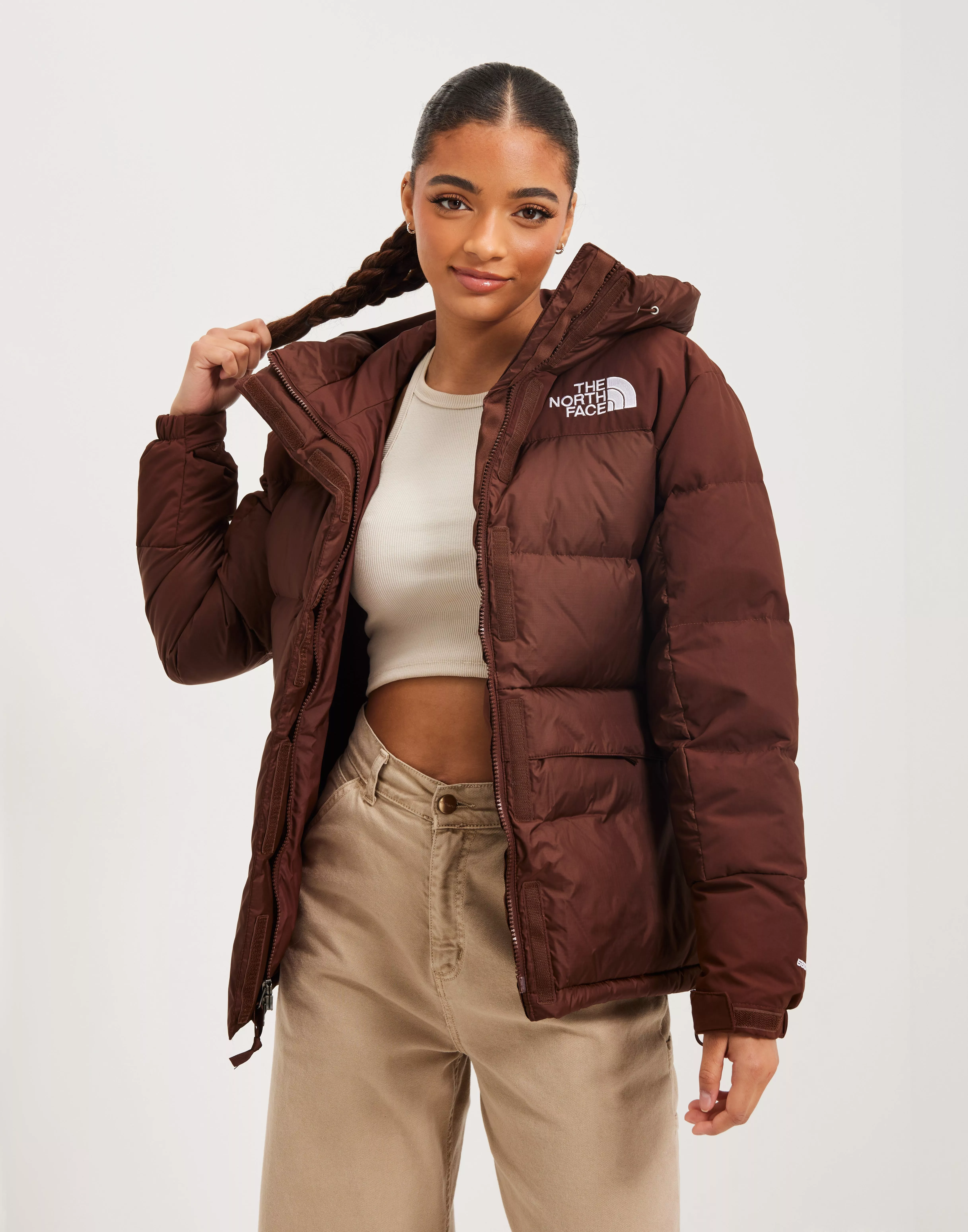 Buy The North Face W Hmlyn Down Parka - Dark | Nelly.com