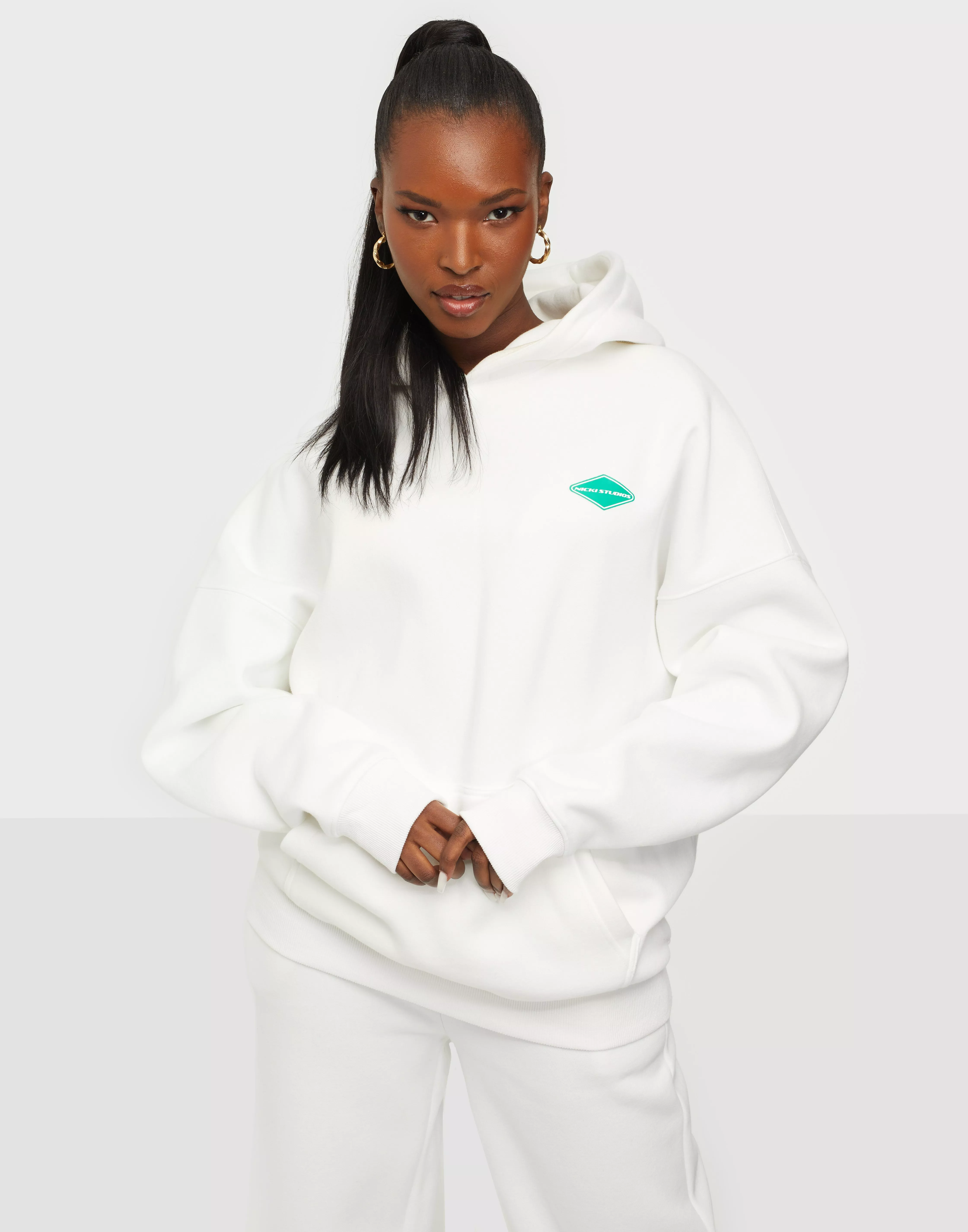 Nicki studios logo online hoodie