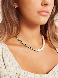 Mixed Pearl Necklace
