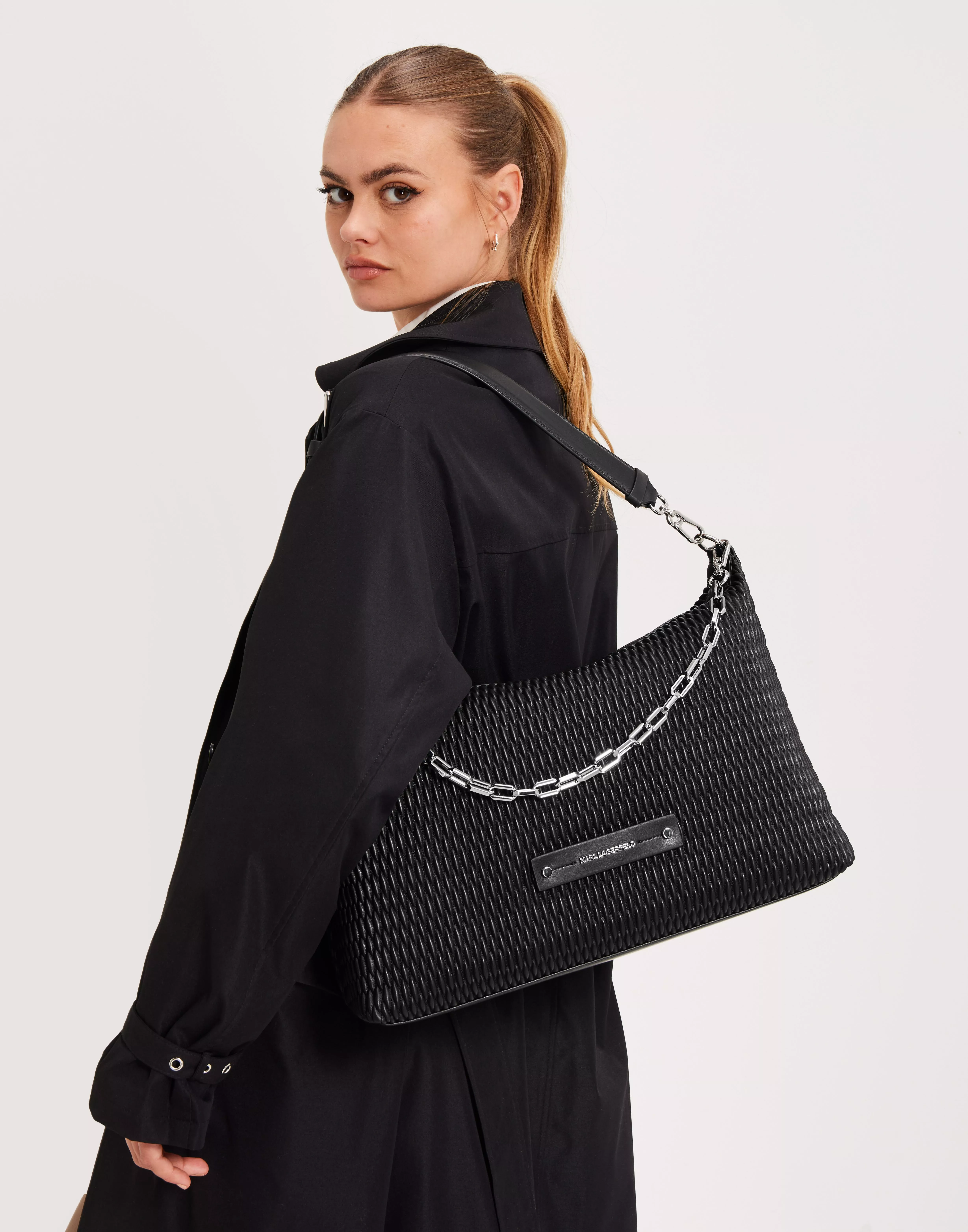 Karl lagerfeld store quilted bag