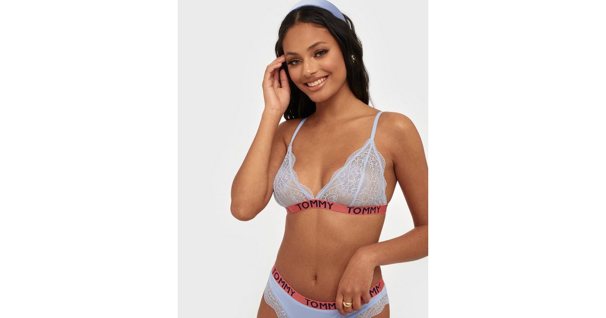 Buy Only ONLLAURA LACE BRA TOP - Cashmere Blue