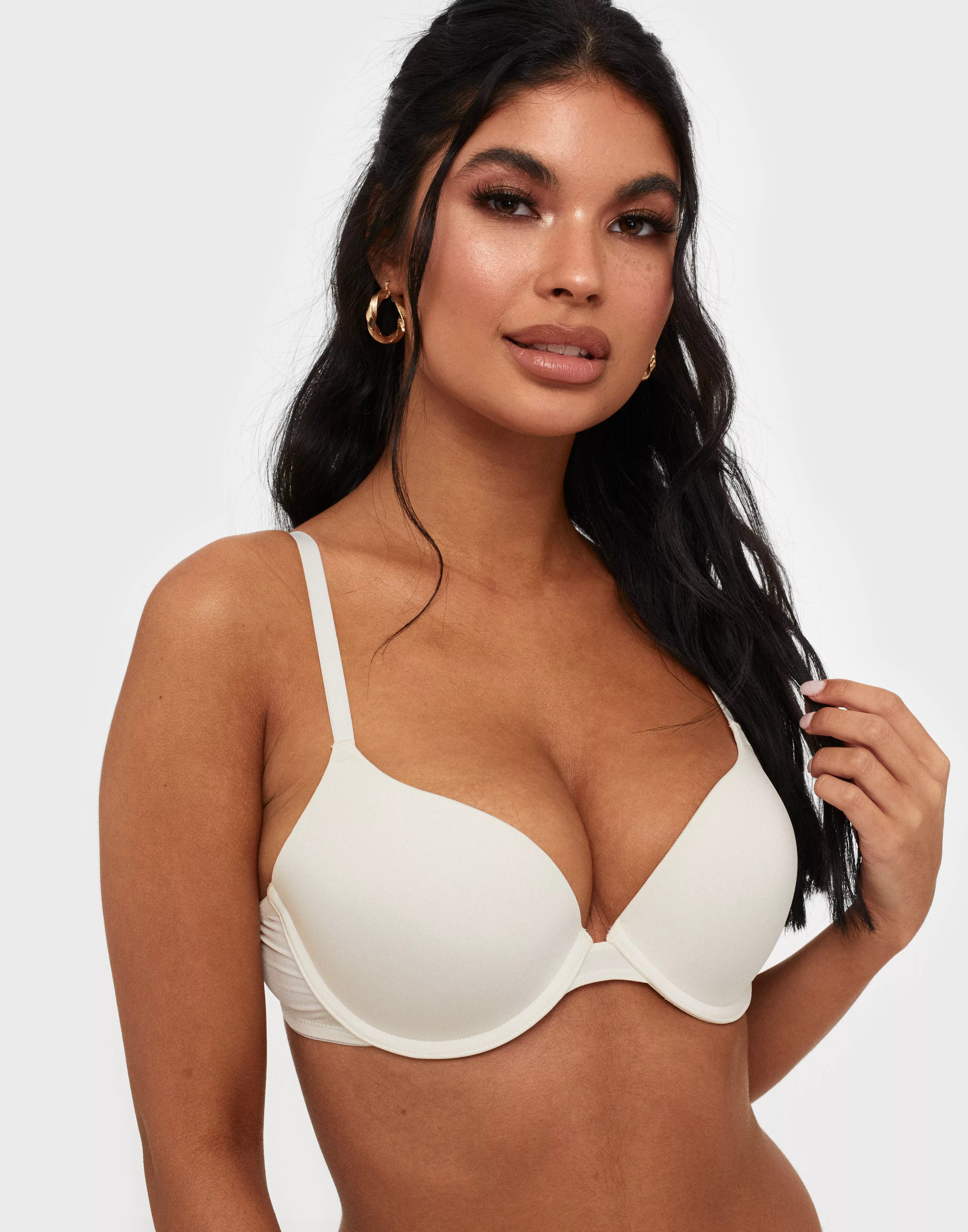 Buy Nelly Support Push Bra - Rose