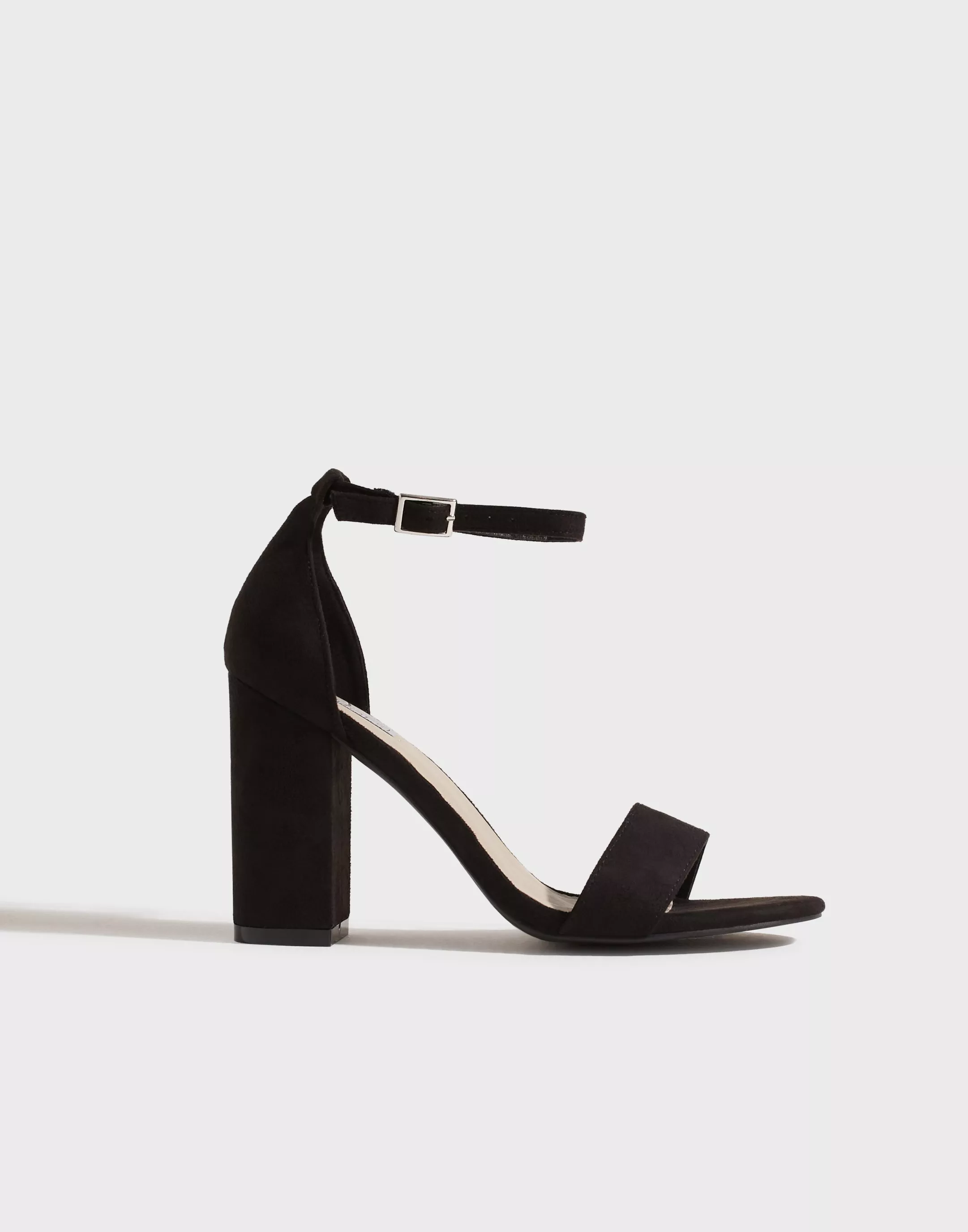 Black block shop high heel sandals