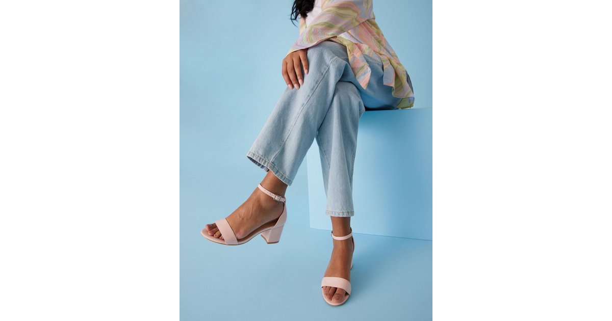 nly by nelly low block heel