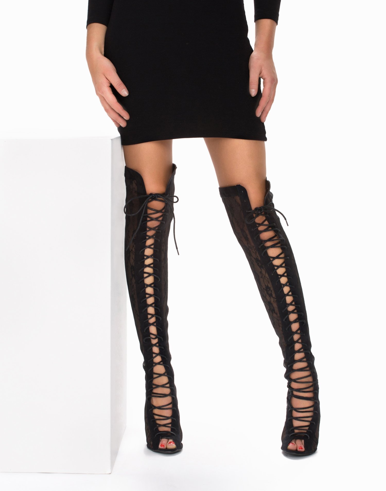 nelly thigh high boots