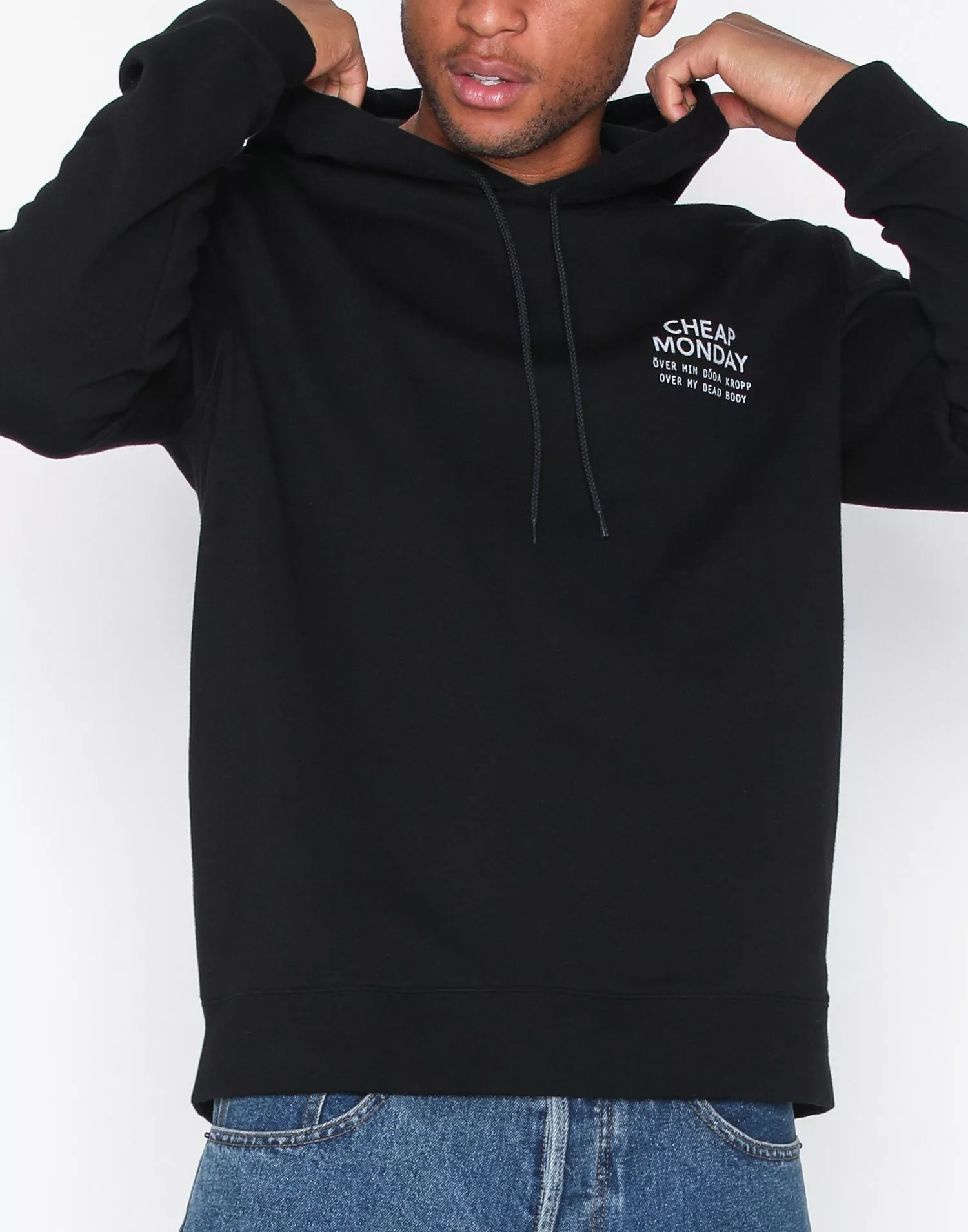 Cheap monday shop hoodie black