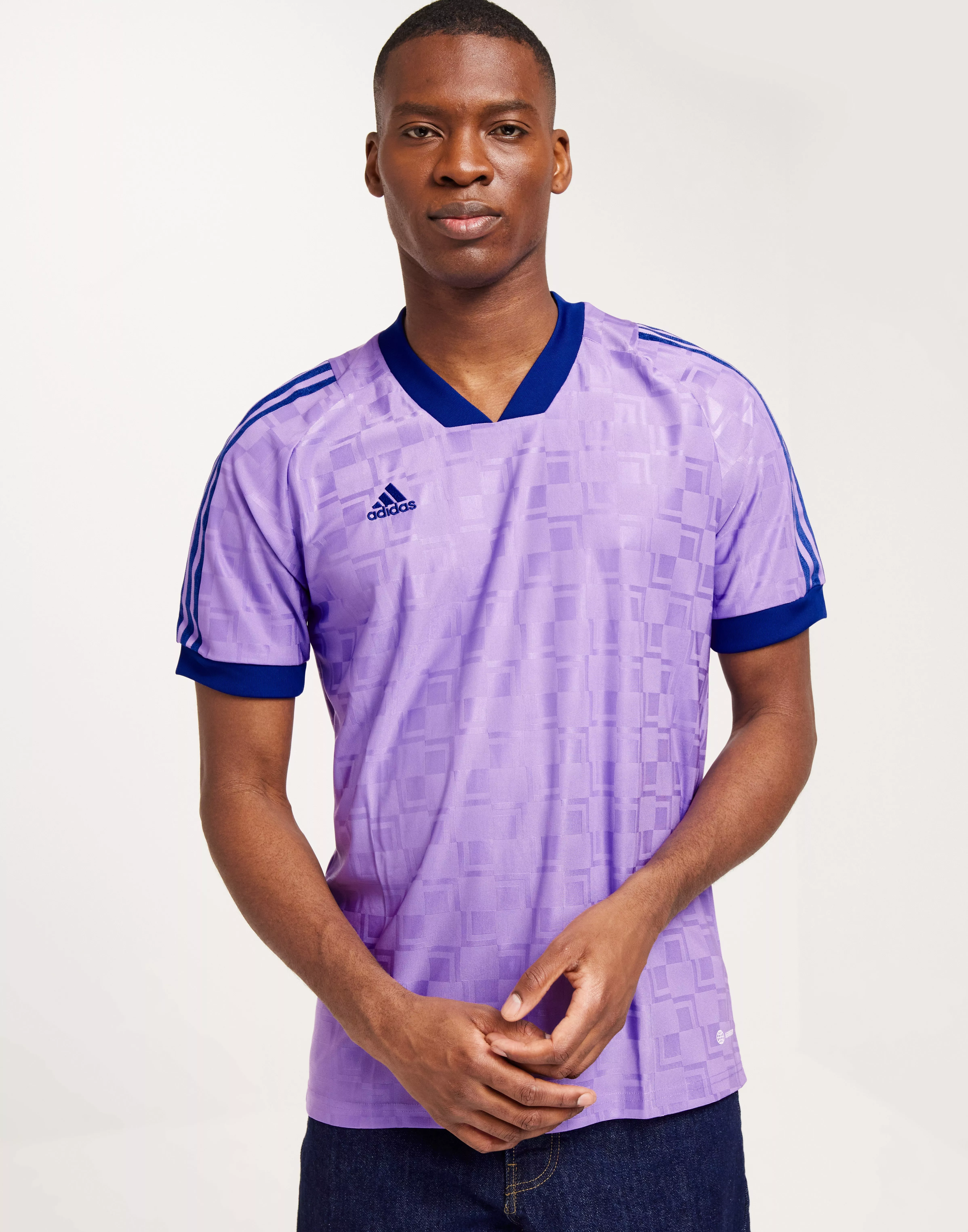 Adidas purple top sale