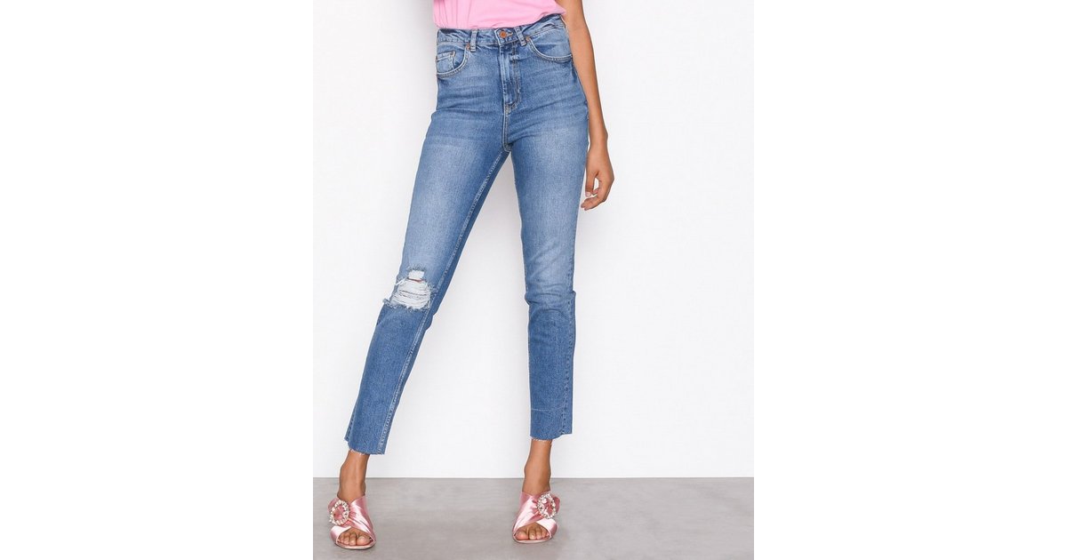 Leah slim mom jeans best sale gina tricot