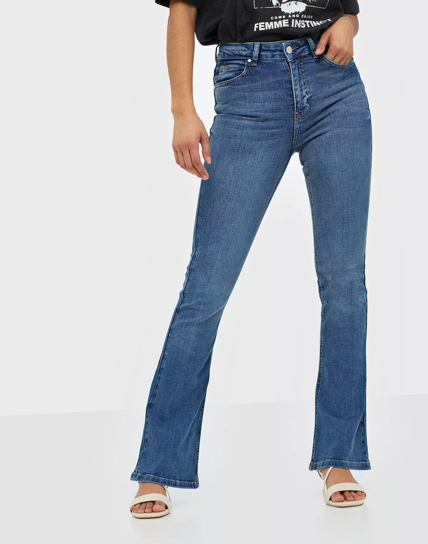 Gina tricot sale natasha bootcut jeans