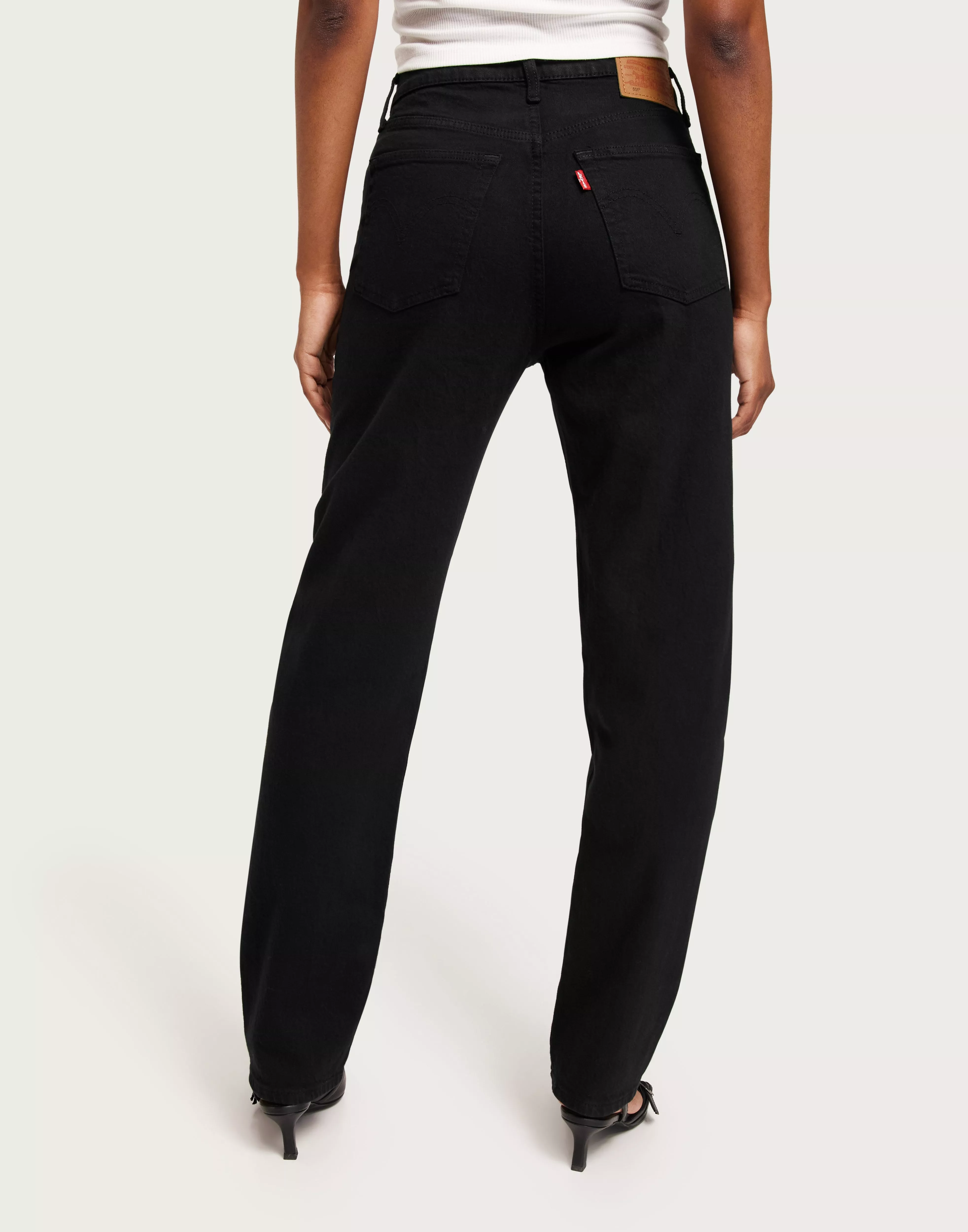 Levi's® Womens 501 Crop Jeans - Black Sprout