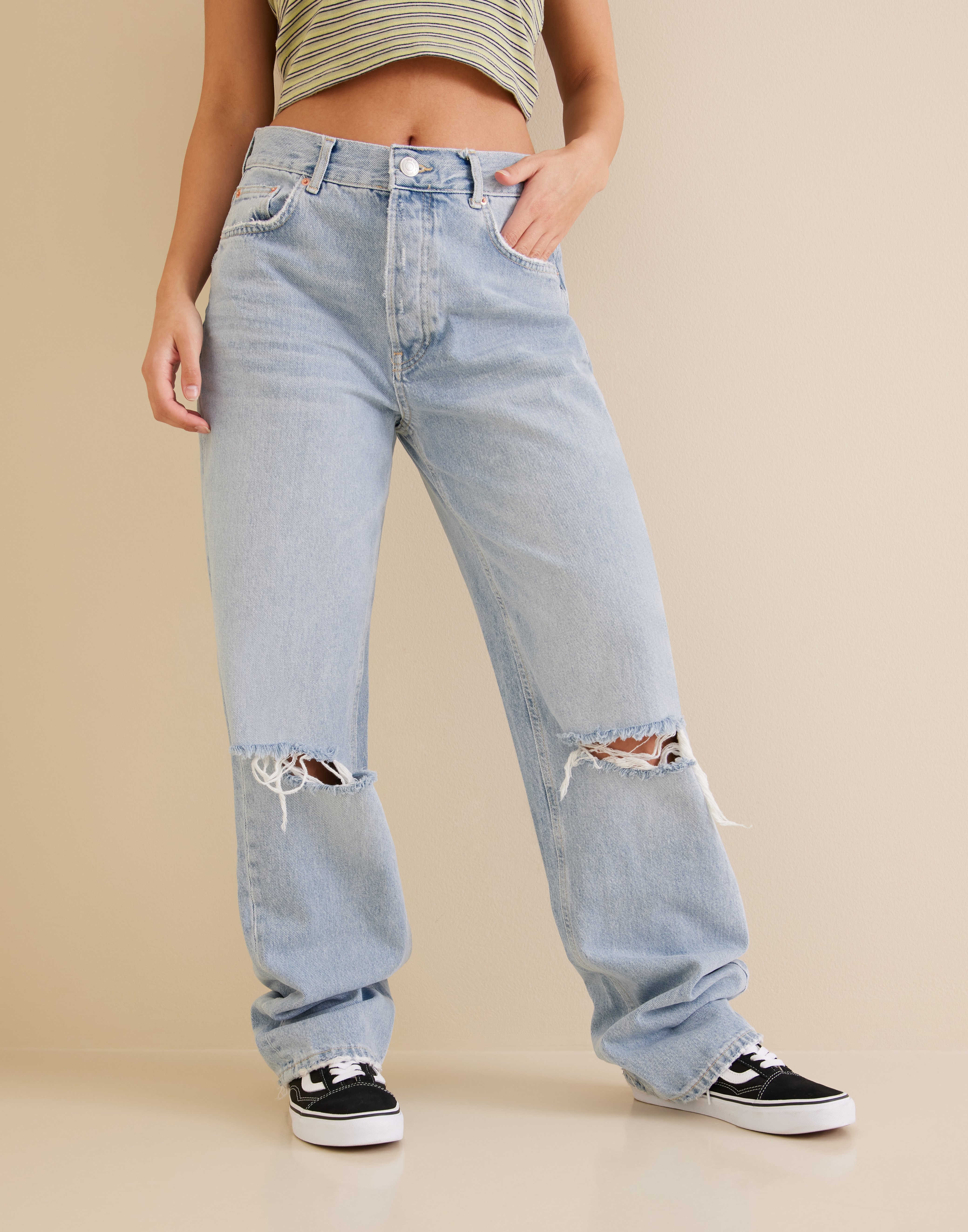 gina tricot baggy jeans