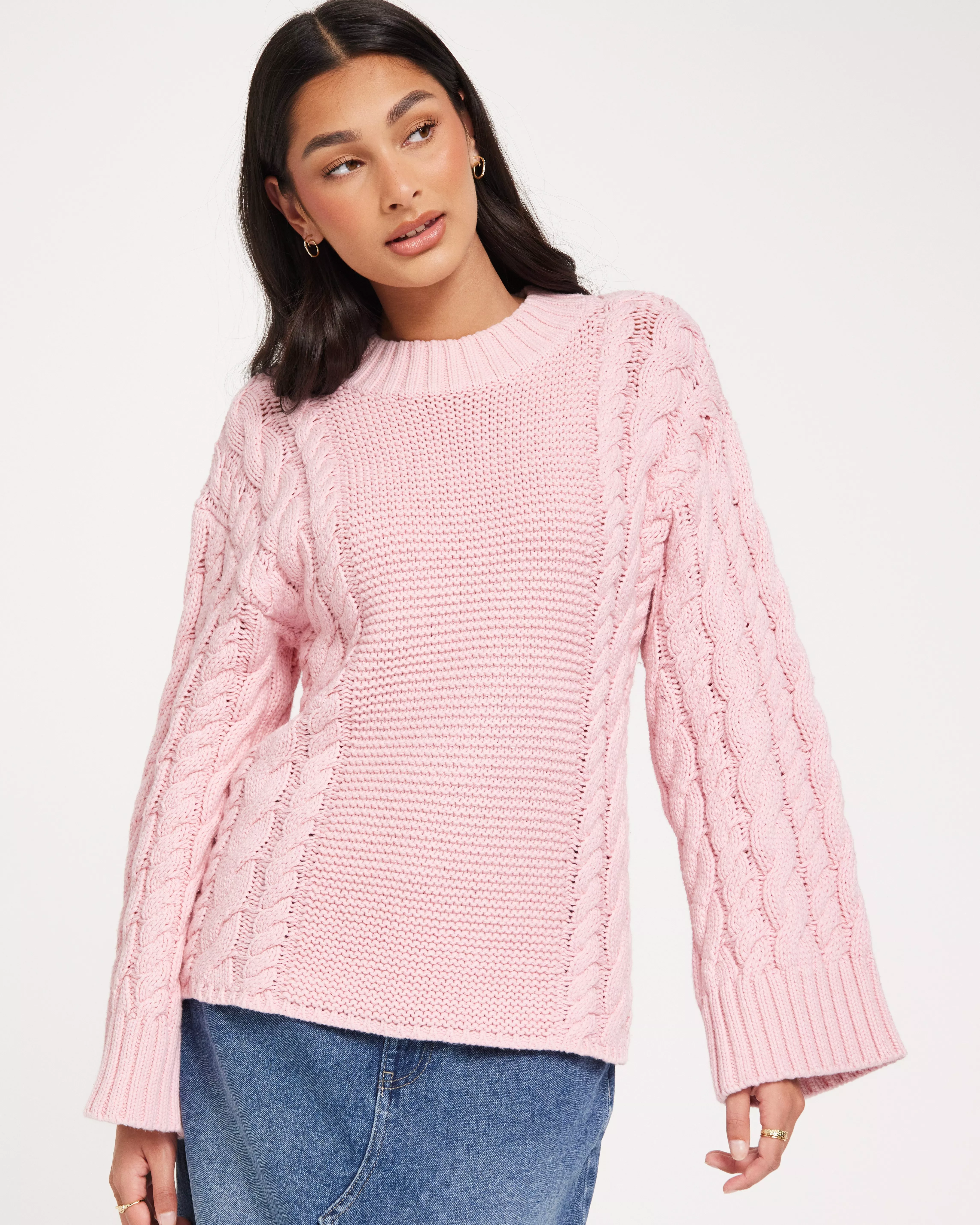 Chunky Cable Knit Sweater