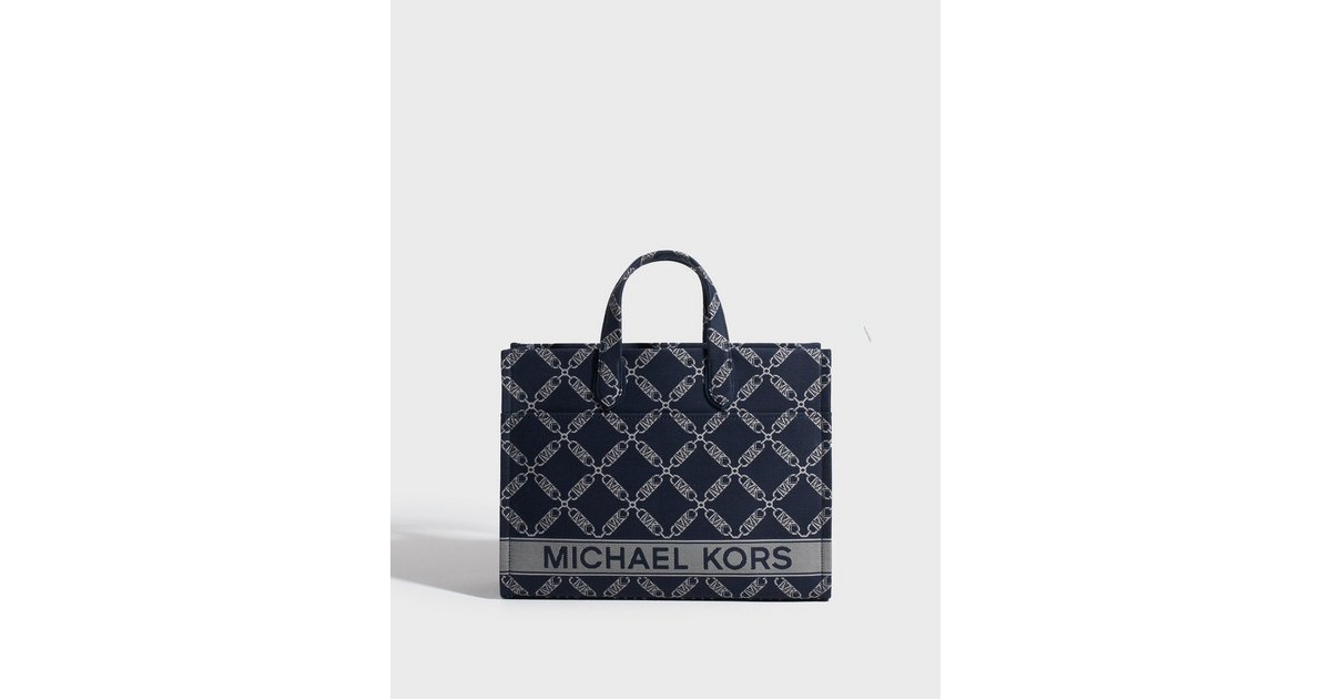 Michael Michael Kors Gigi Large Grab Tote Bag - Navy Multi