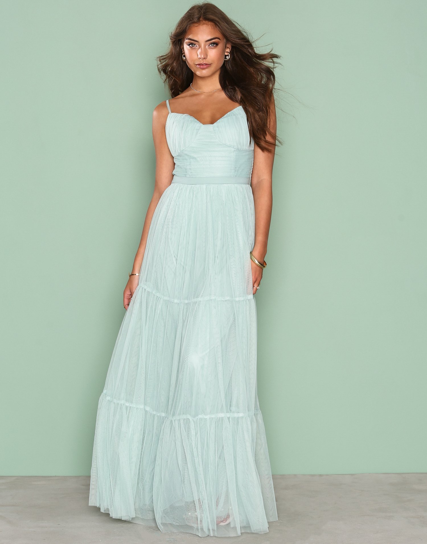 Mesh Maxi Dress