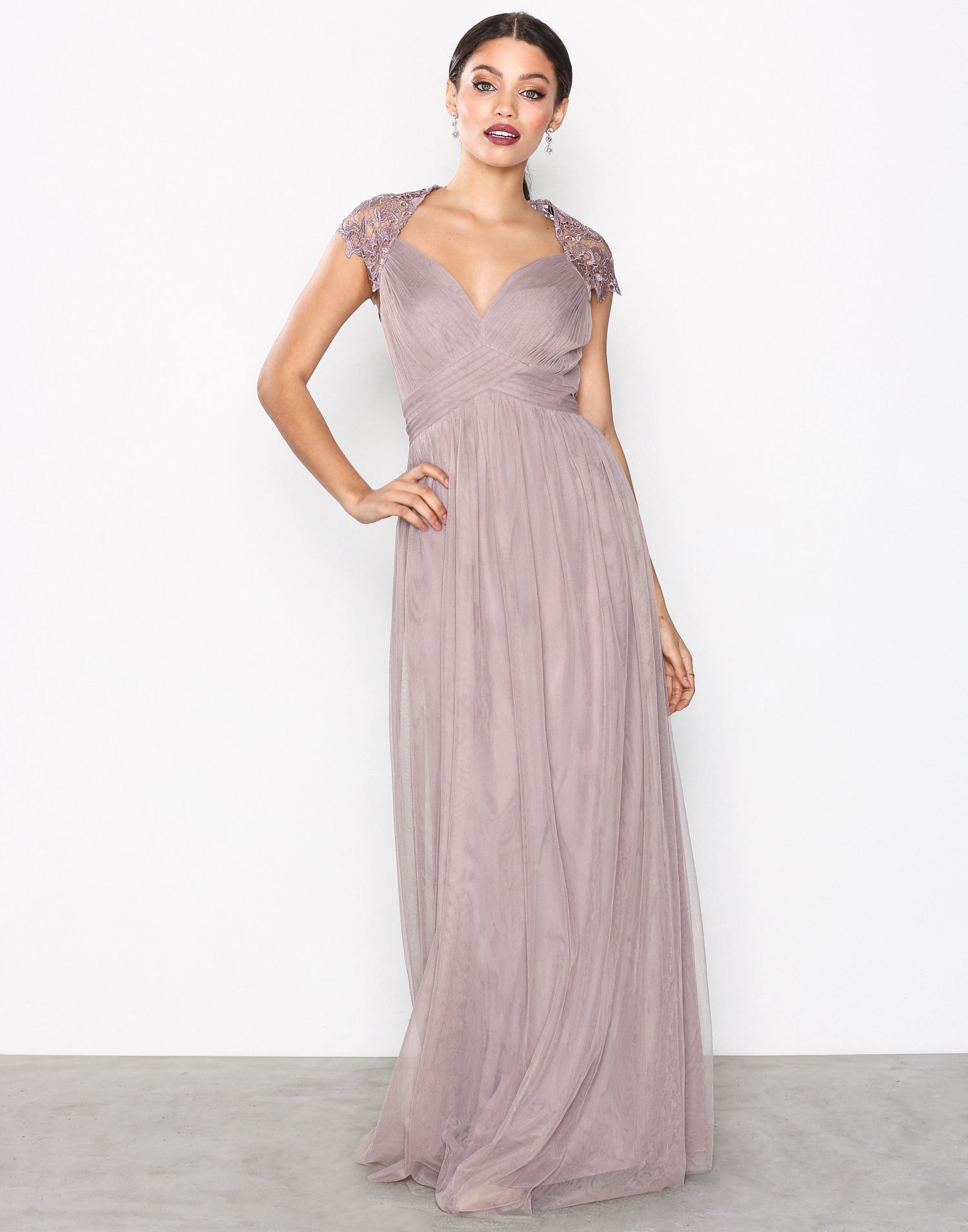 Crochet Empire Maxi Dress