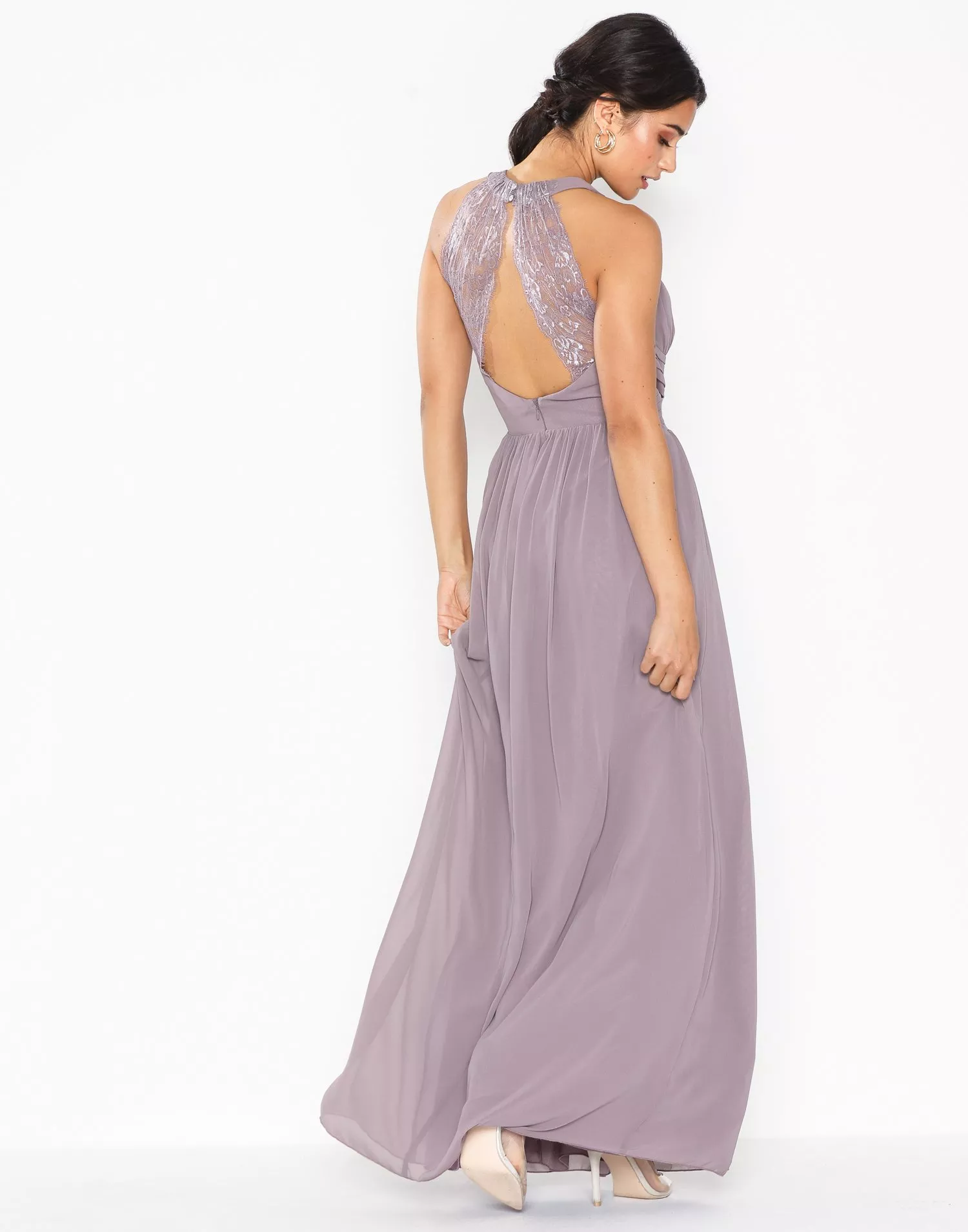 Little mistress purple maxi on sale dress