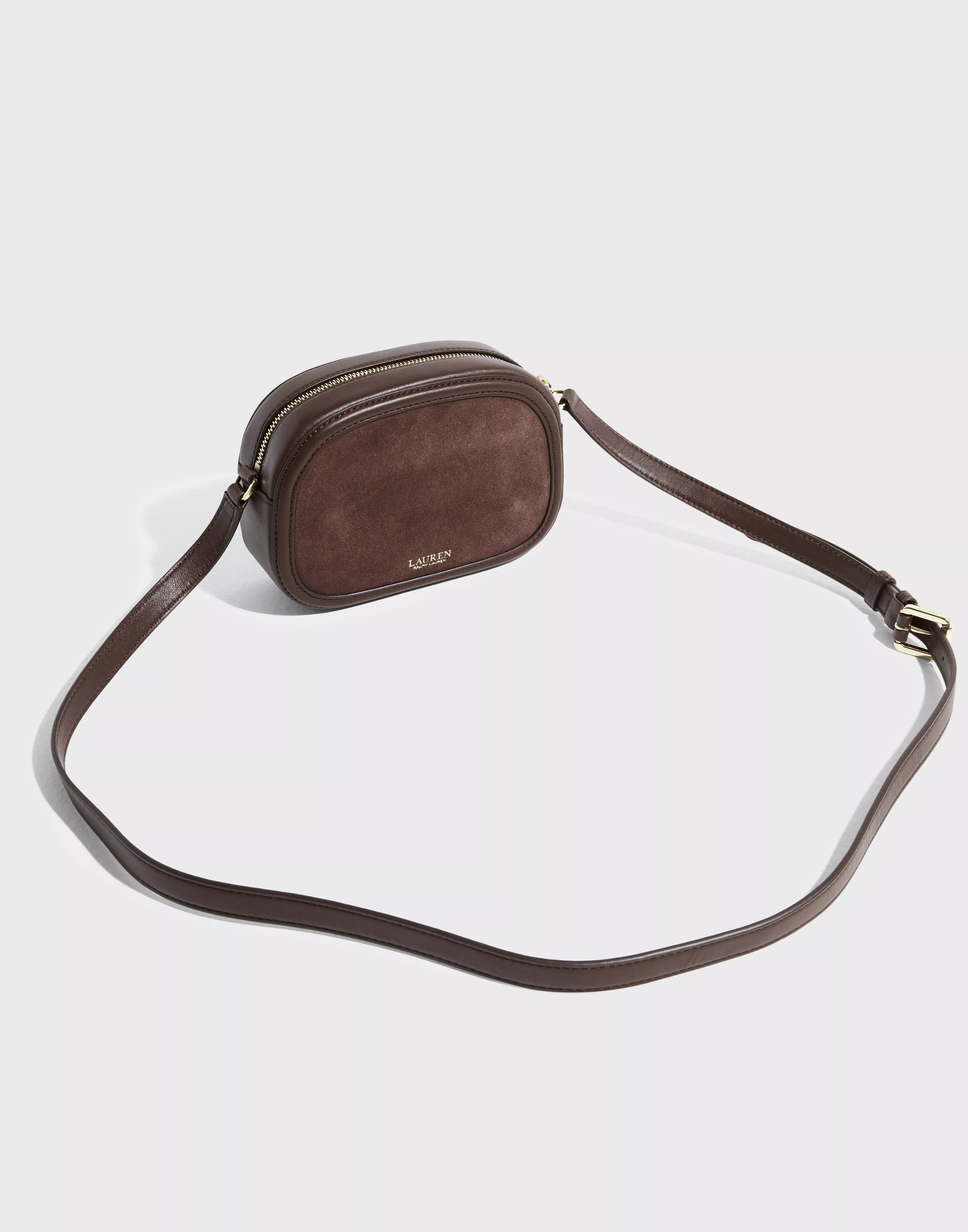 Lauren Ralph Lauren Jordynn Medium Leather Crossbody Bag