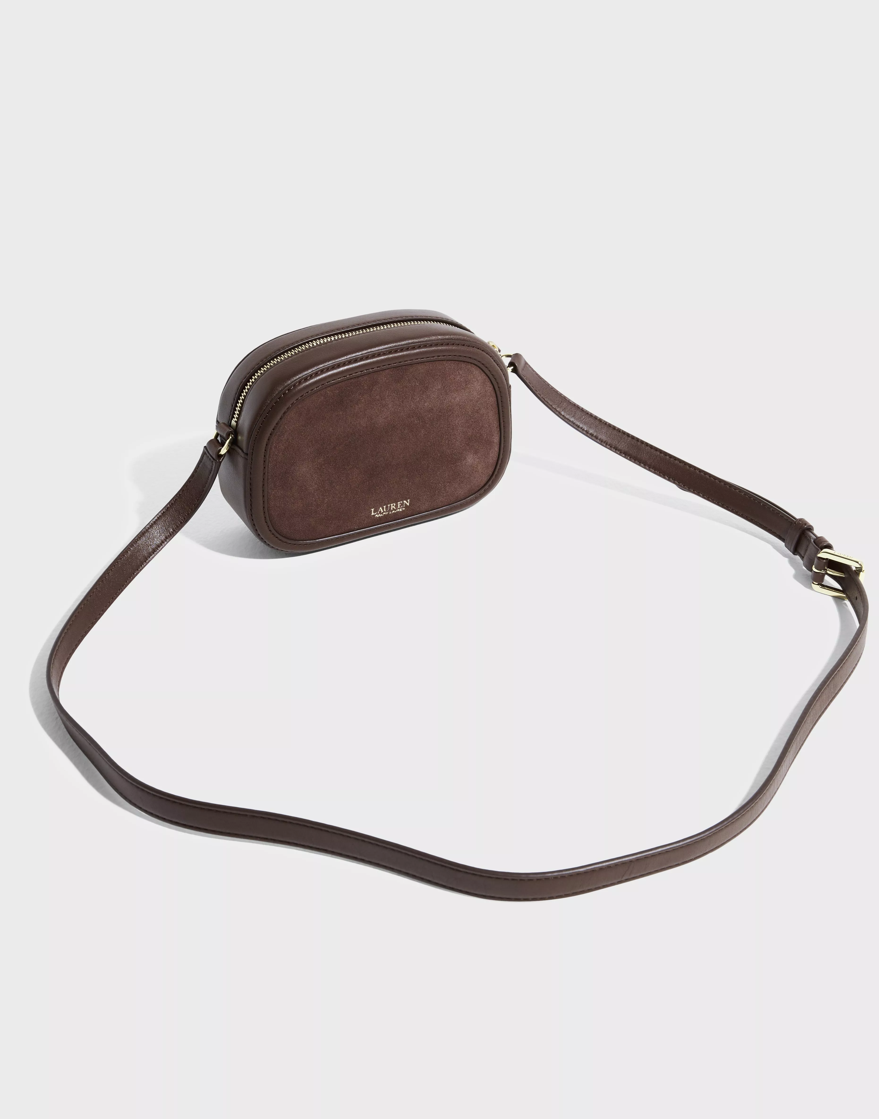 ralph lauren crossbody bag brown