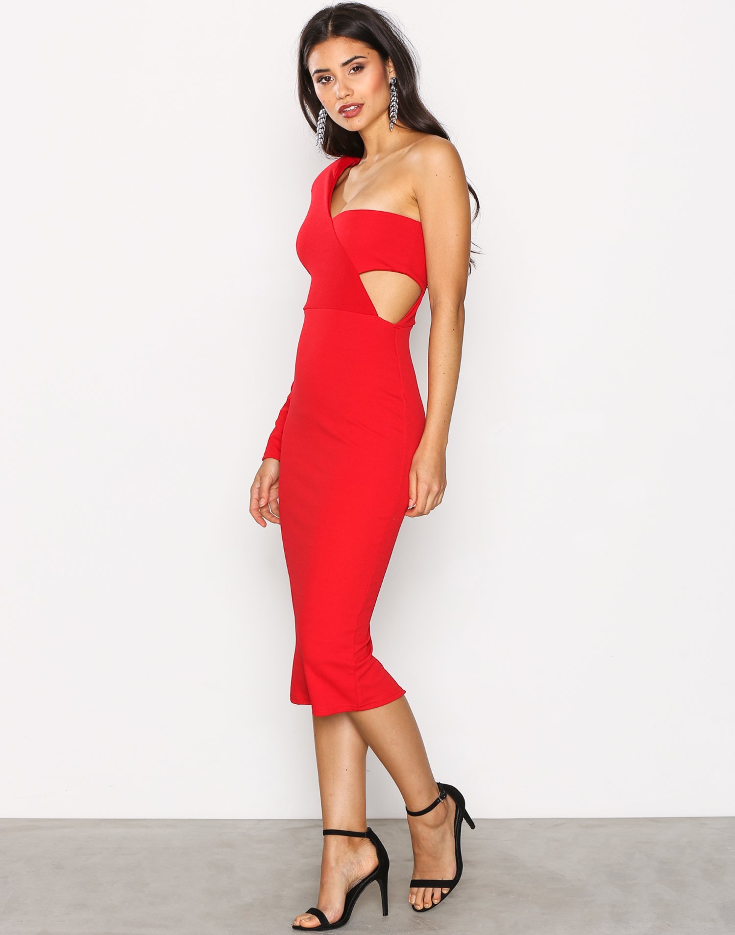 One Shoulder Bandeau Dres
