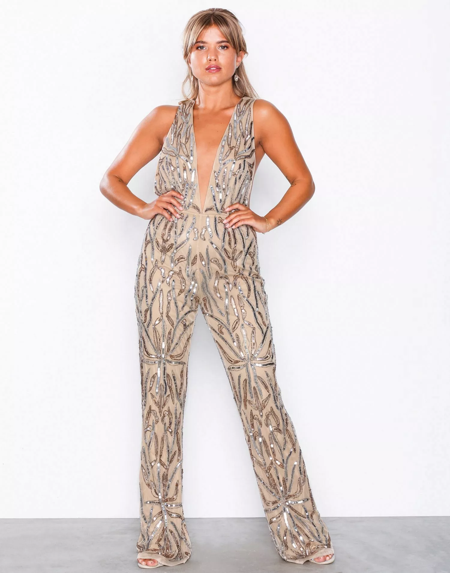 Missguided peace hot sale and love jumpsuit