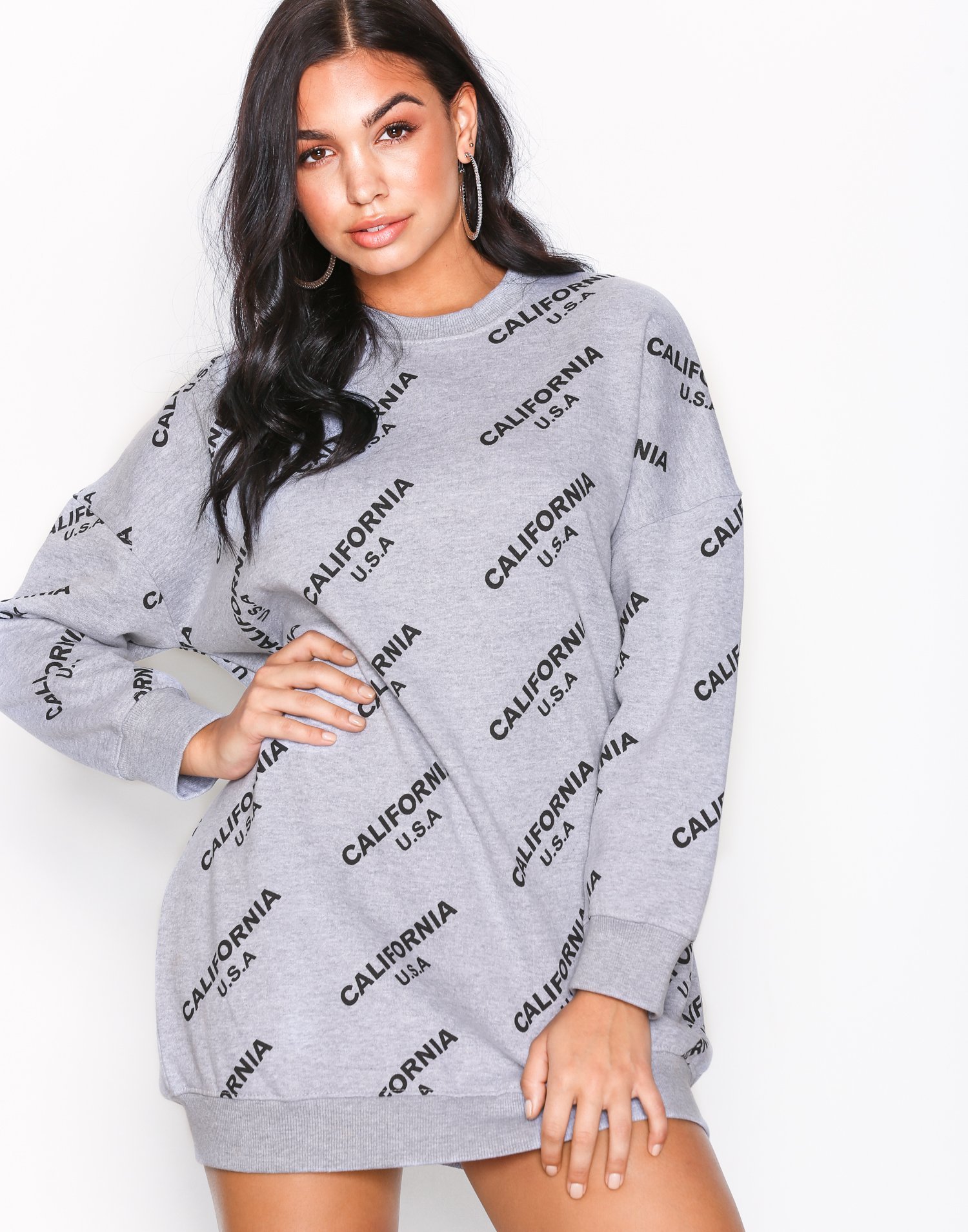 California Oversized Sweat Dress